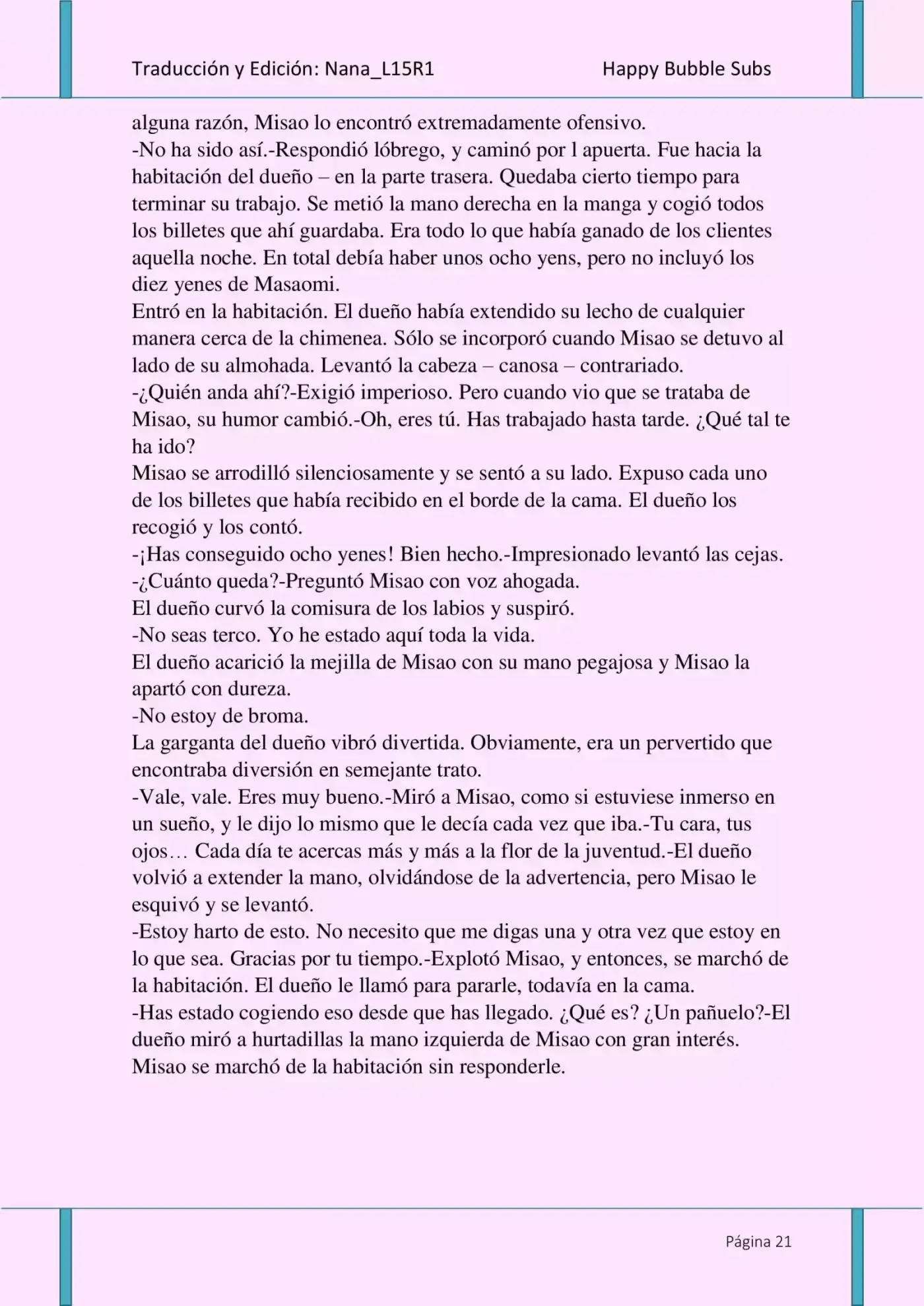 Love Water (Novela) - Capítulo 1 - Página 21 - LectorTMOo