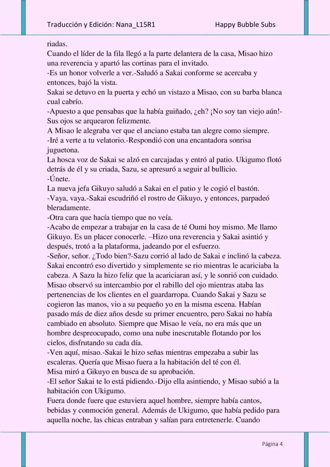 Love Water (Novela) - Capítulo 2 - Página 4 - LectorTMOo