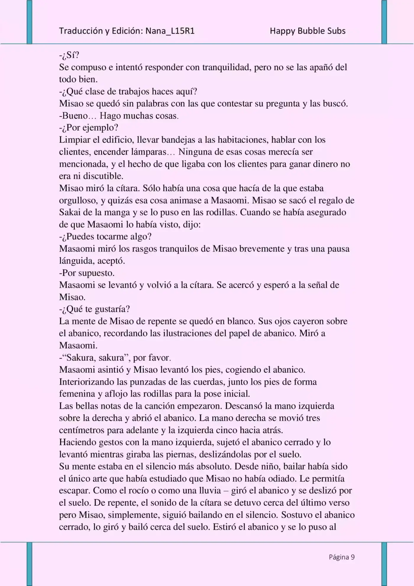 Love Water (Novela) - Capítulo 2 - Página 9 - LectorTMOo