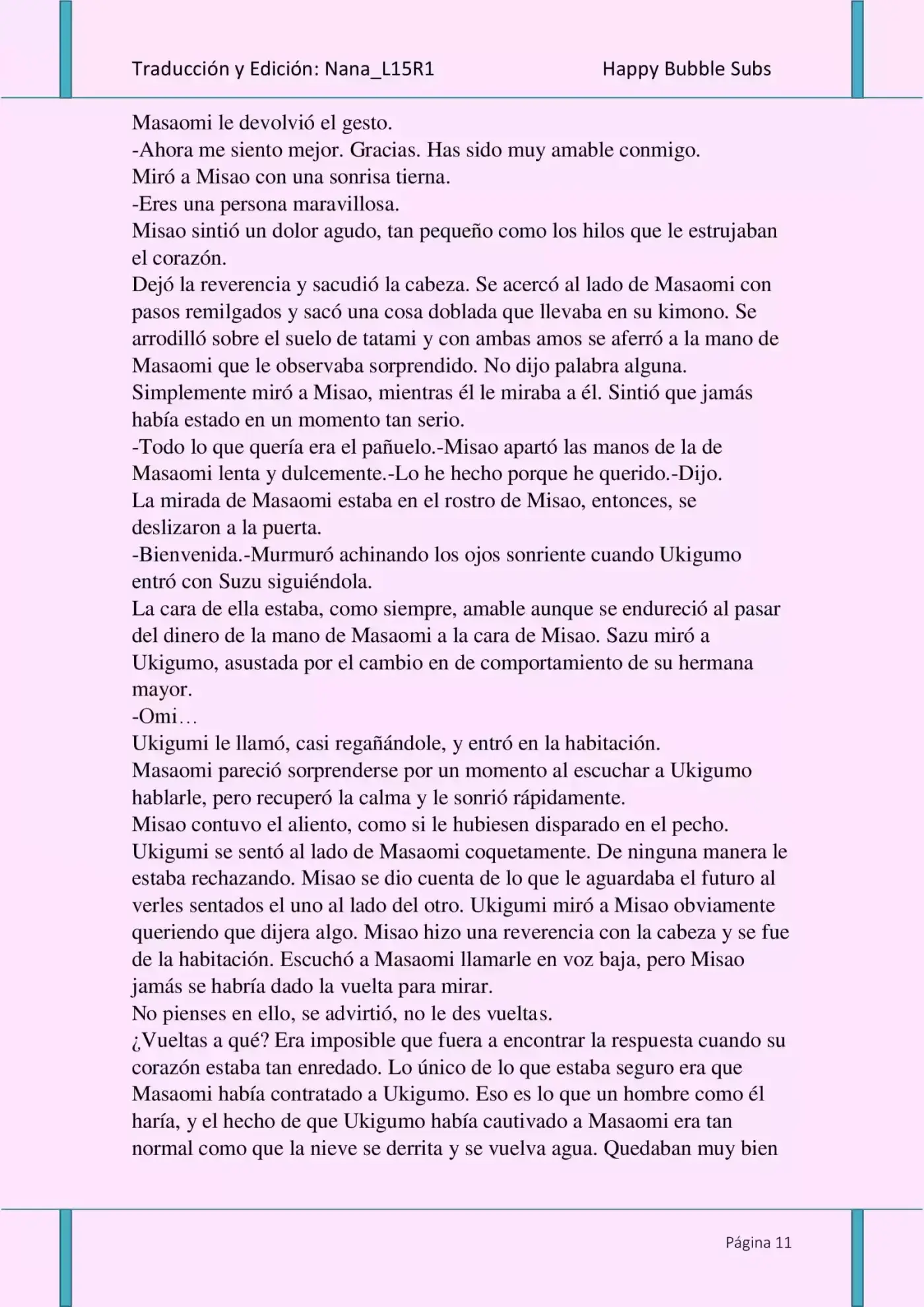 Love Water (Novela) - Capítulo 2 - Página 11 - LectorTMOo