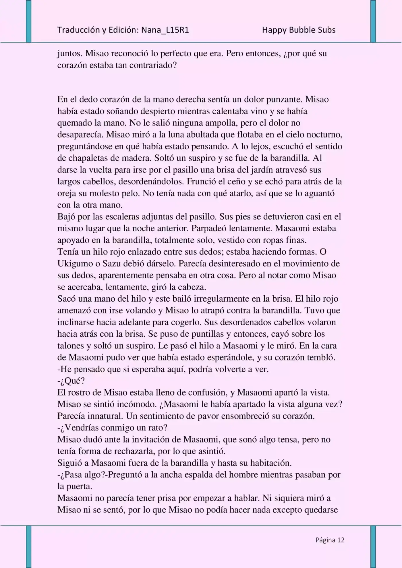 Love Water (Novela) - Capítulo 2 - Página 12 - LectorTMOo