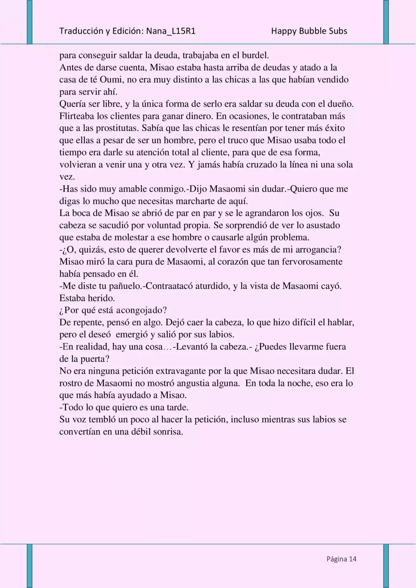 Love Water (Novela) - Capítulo 2 - Página 14 - LectorTMOo