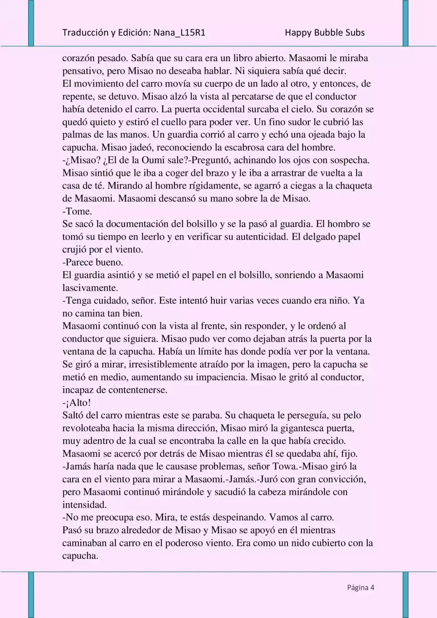Love Water (Novela) - Capítulo 3 - Página 4 - LectorTMOo
