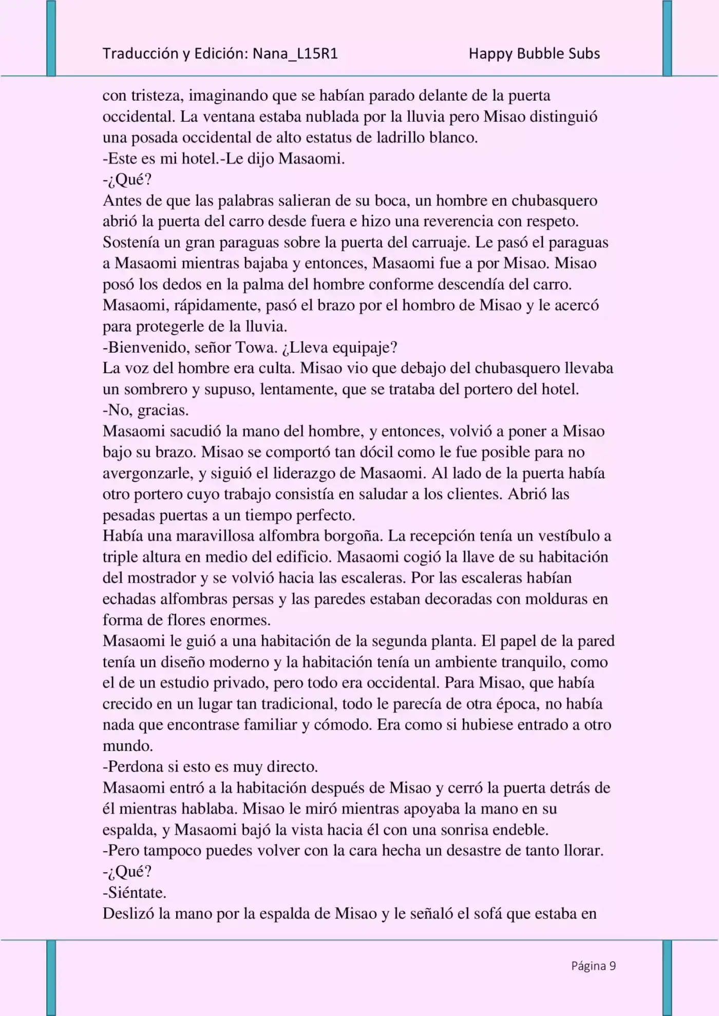 Love Water (Novela) - Capítulo 3 - Página 9 - LectorTMOo