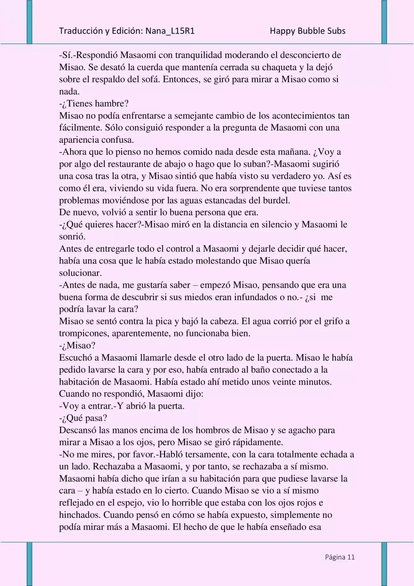 Love Water (Novela) - Capítulo 3 - Página 11 - LectorTMOo
