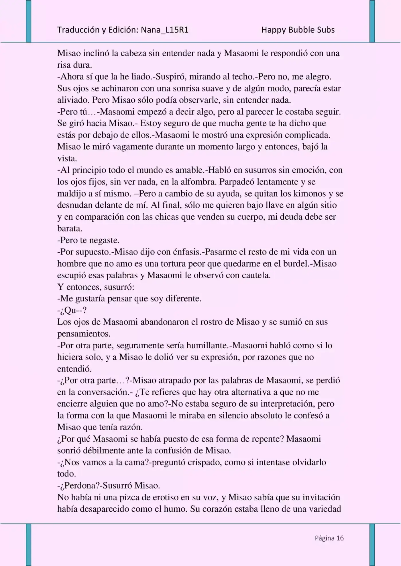 Love Water (Novela) - Capítulo 3 - Página 16 - LectorTMOo