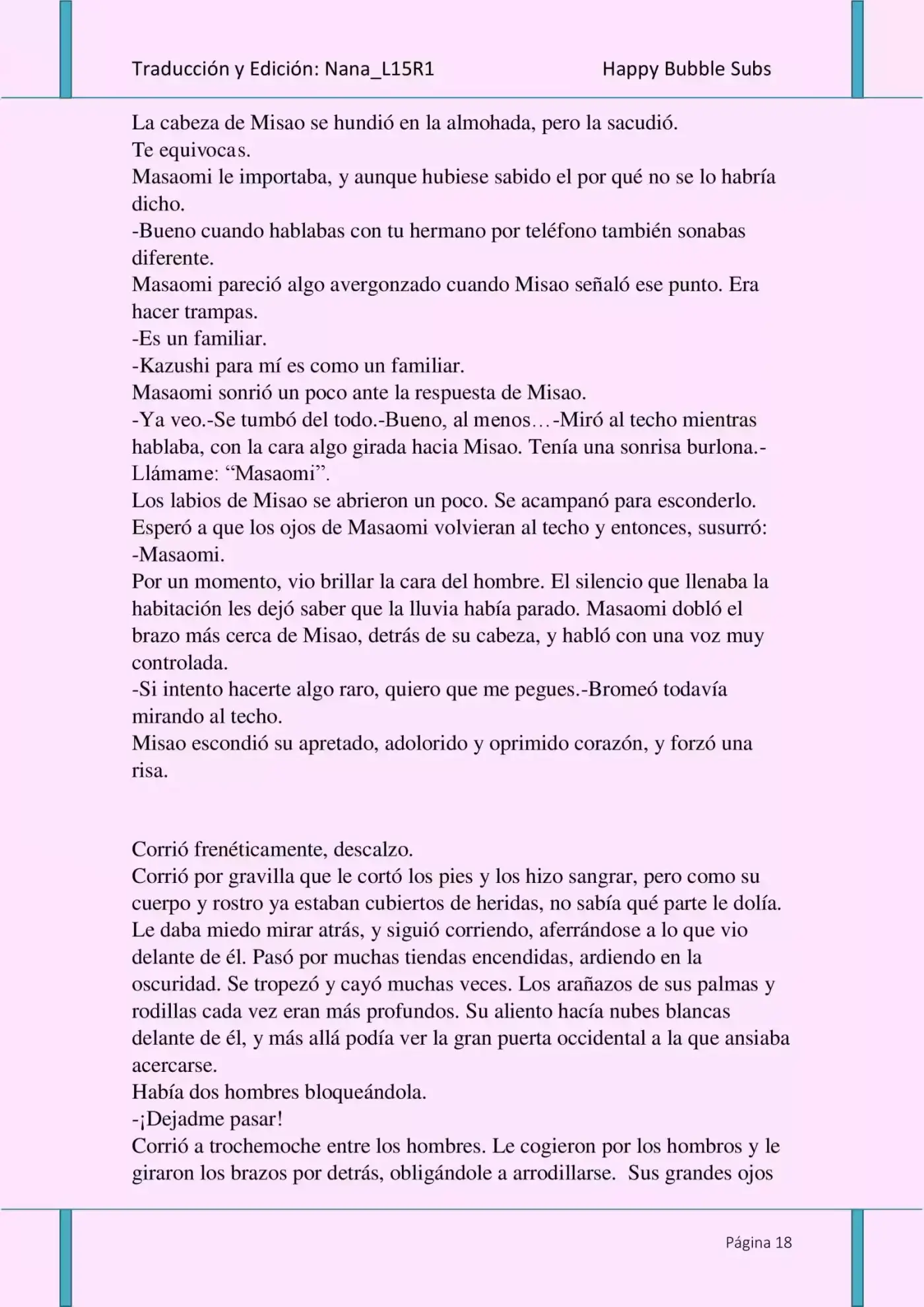 Love Water (Novela) - Capítulo 3 - Página 18 - LectorTMOo