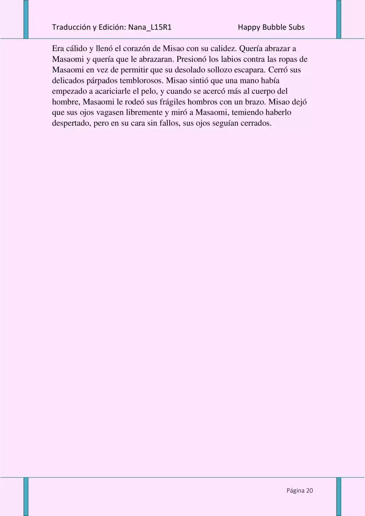 Love Water (Novela) - Capítulo 3 - Página 20 - LectorTMOo
