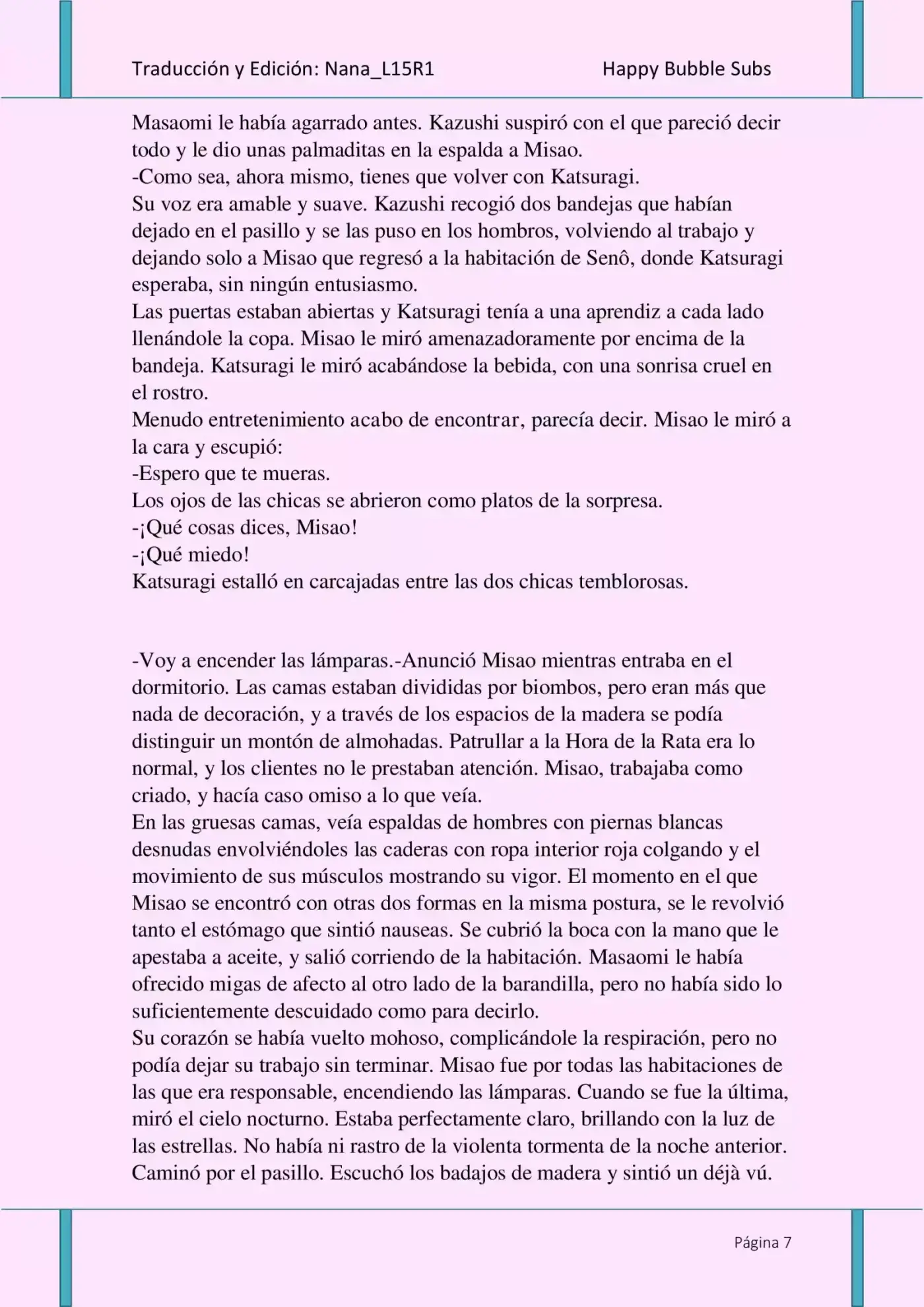 Love Water (Novela) - Capítulo 4 - Página 7 - LectorTMOo