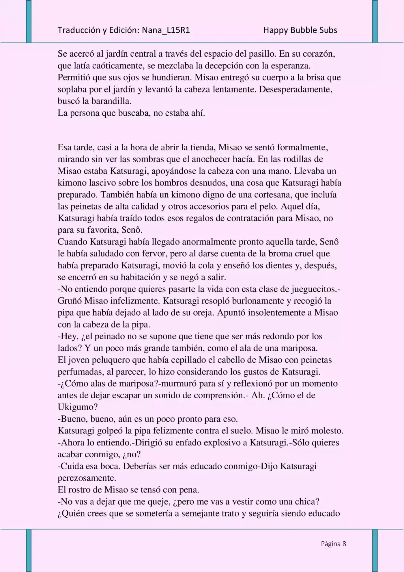 Love Water (Novela) - Capítulo 4 - Página 8 - LectorTMOo