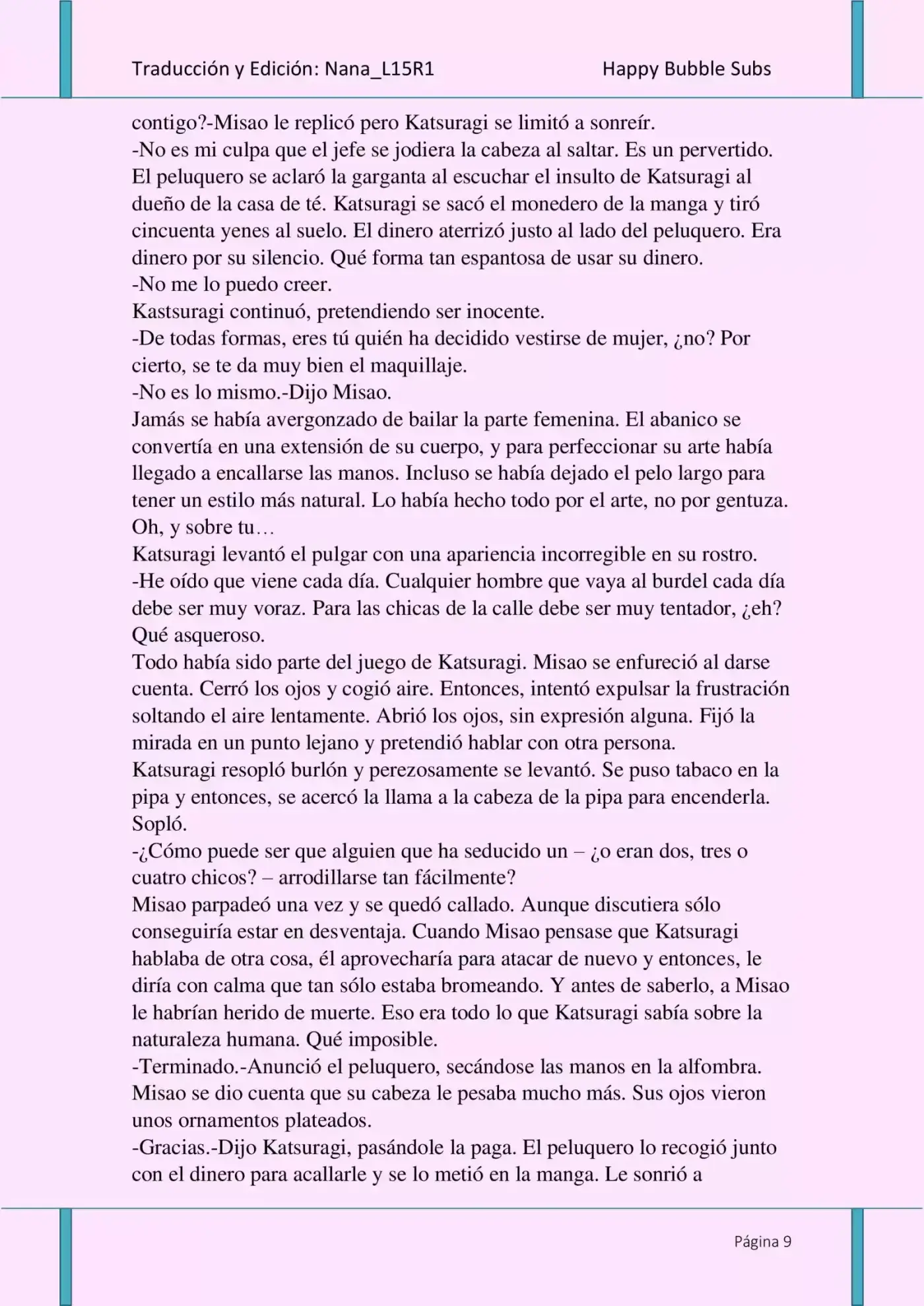 Love Water (Novela) - Capítulo 4 - Página 9 - LectorTMOo
