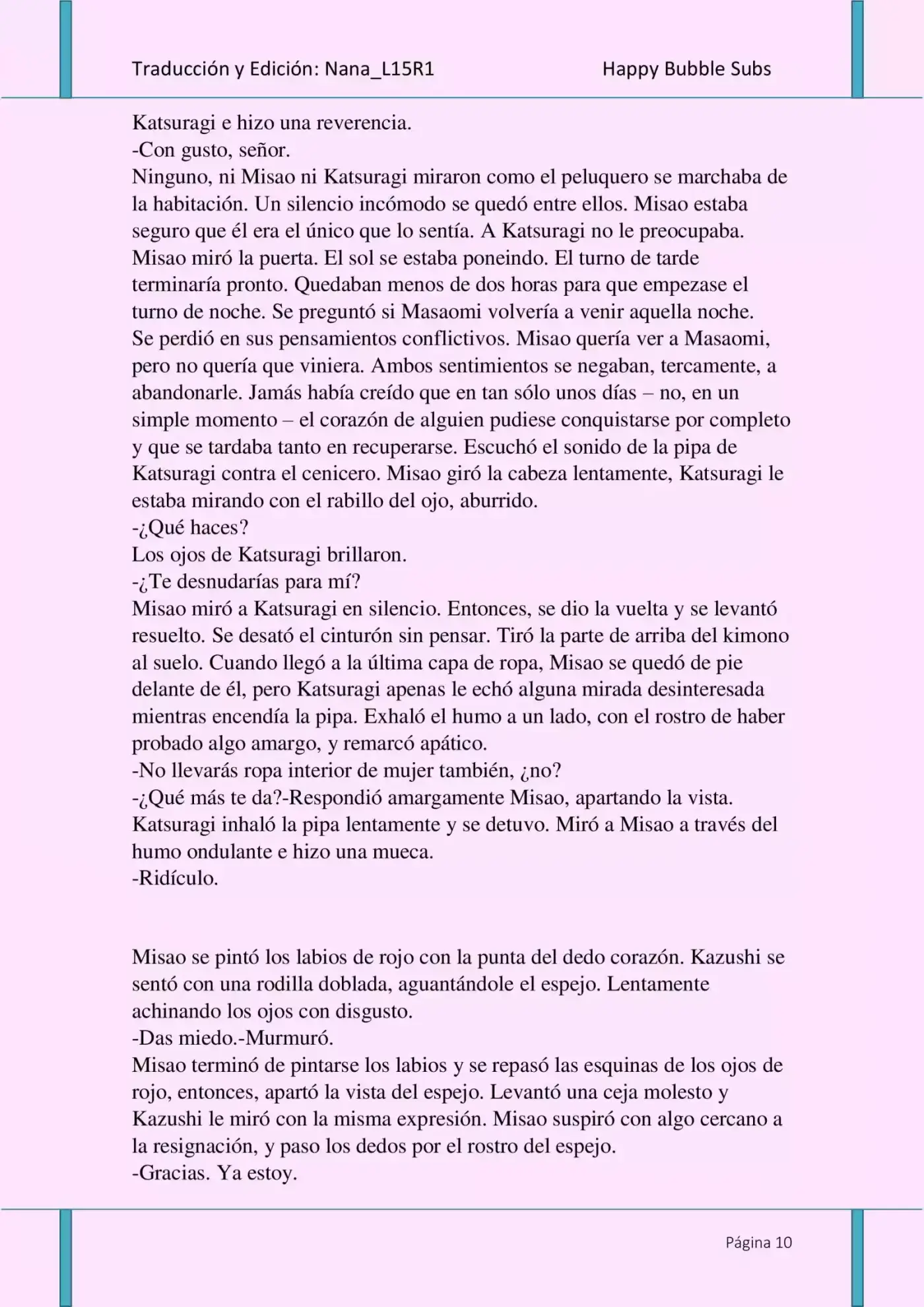 Love Water (Novela) - Capítulo 4 - Página 10 - LectorTMOo