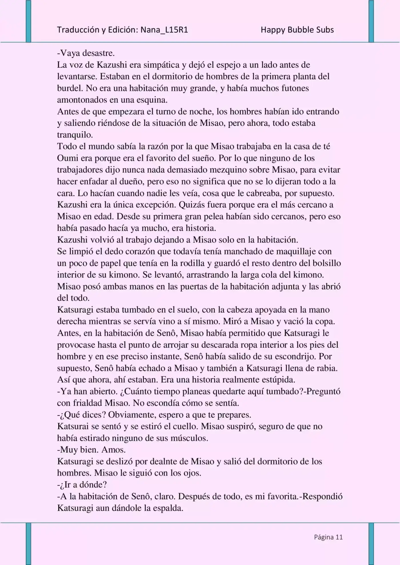 Love Water (Novela) - Capítulo 4 - Página 11 - LectorTMOo