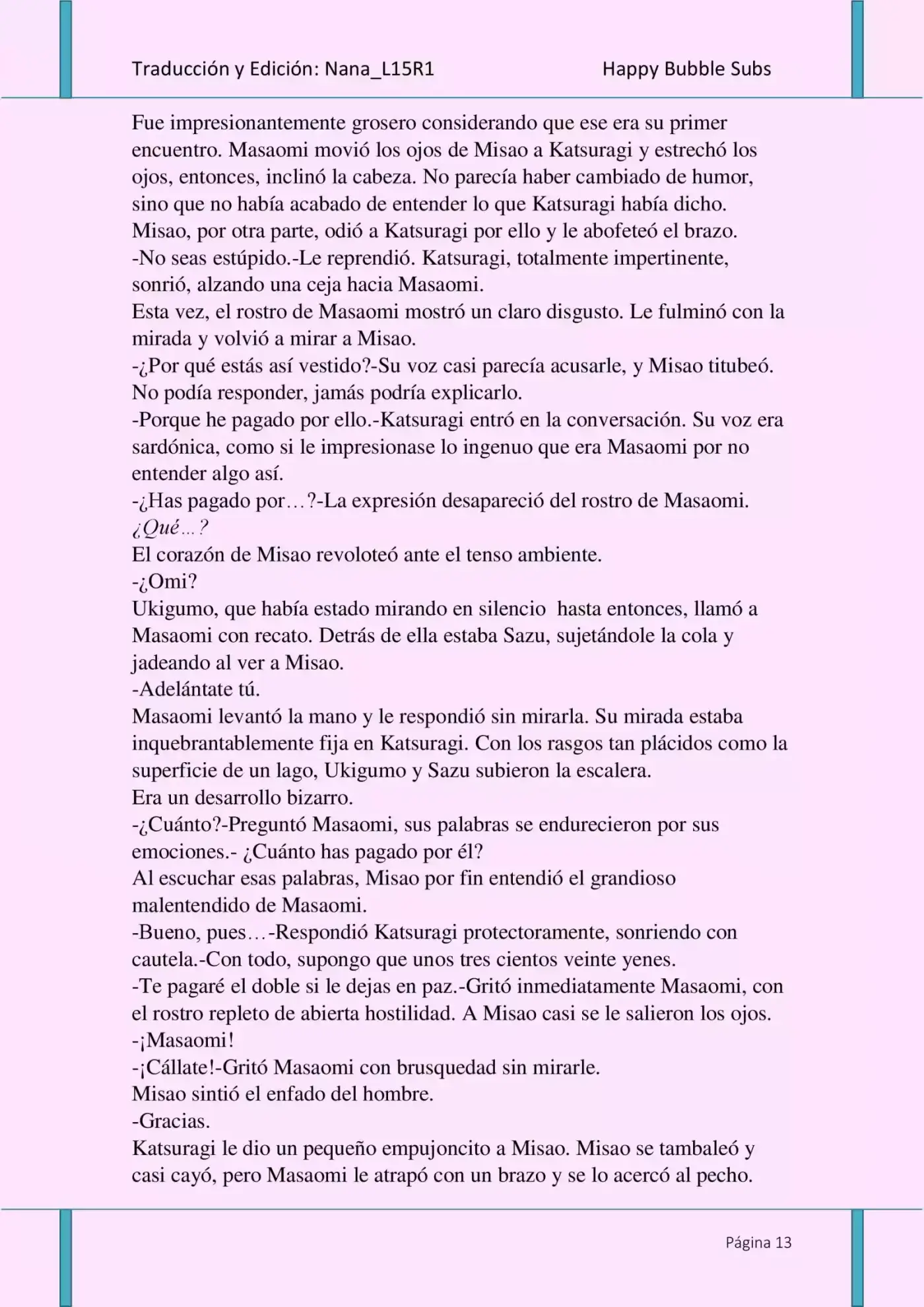 Love Water (Novela) - Capítulo 4 - Página 13 - LectorTMOo