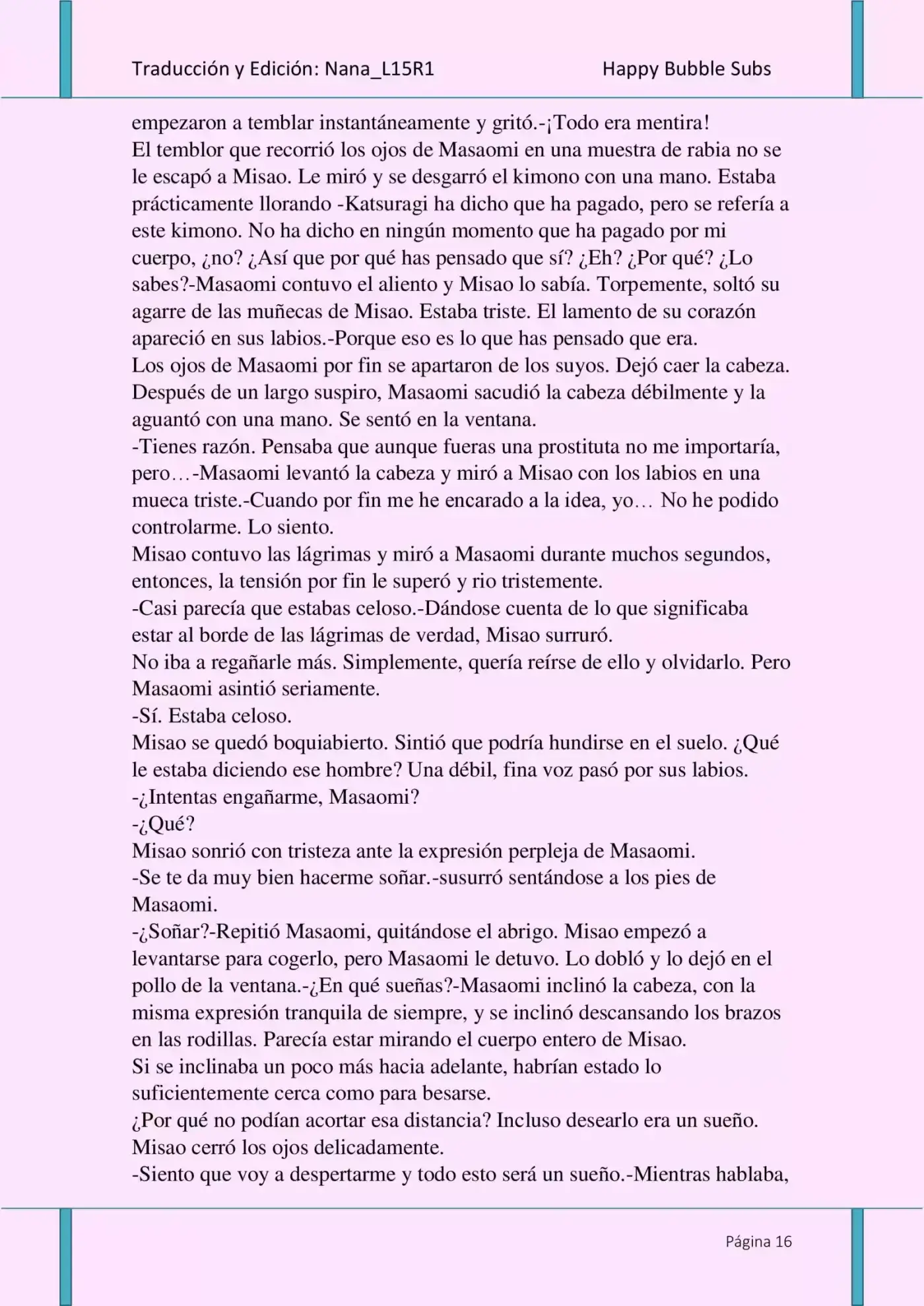 Love Water (Novela) - Capítulo 4 - Página 16 - LectorTMOo