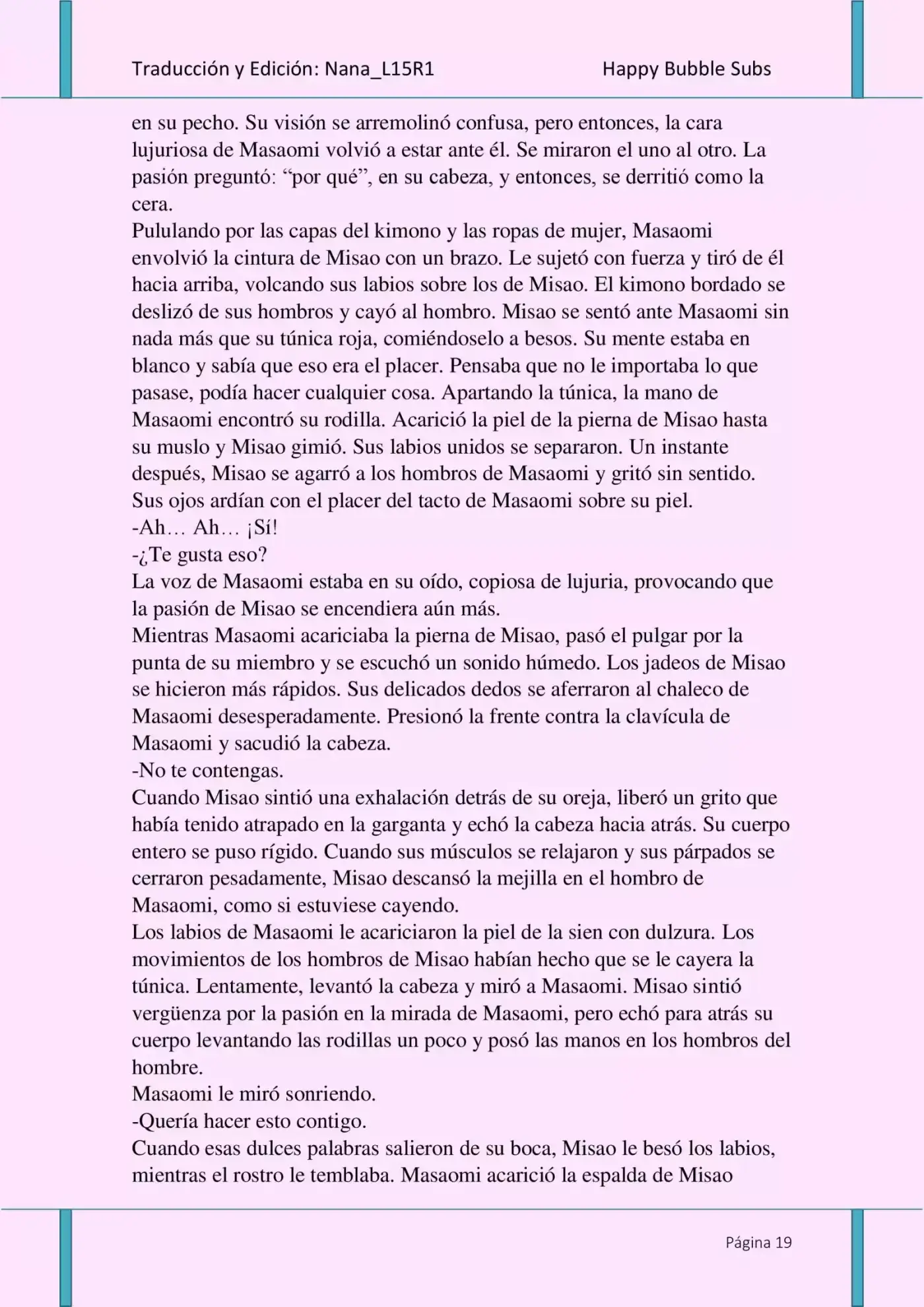 Love Water (Novela) - Capítulo 4 - Página 19 - LectorTMOo