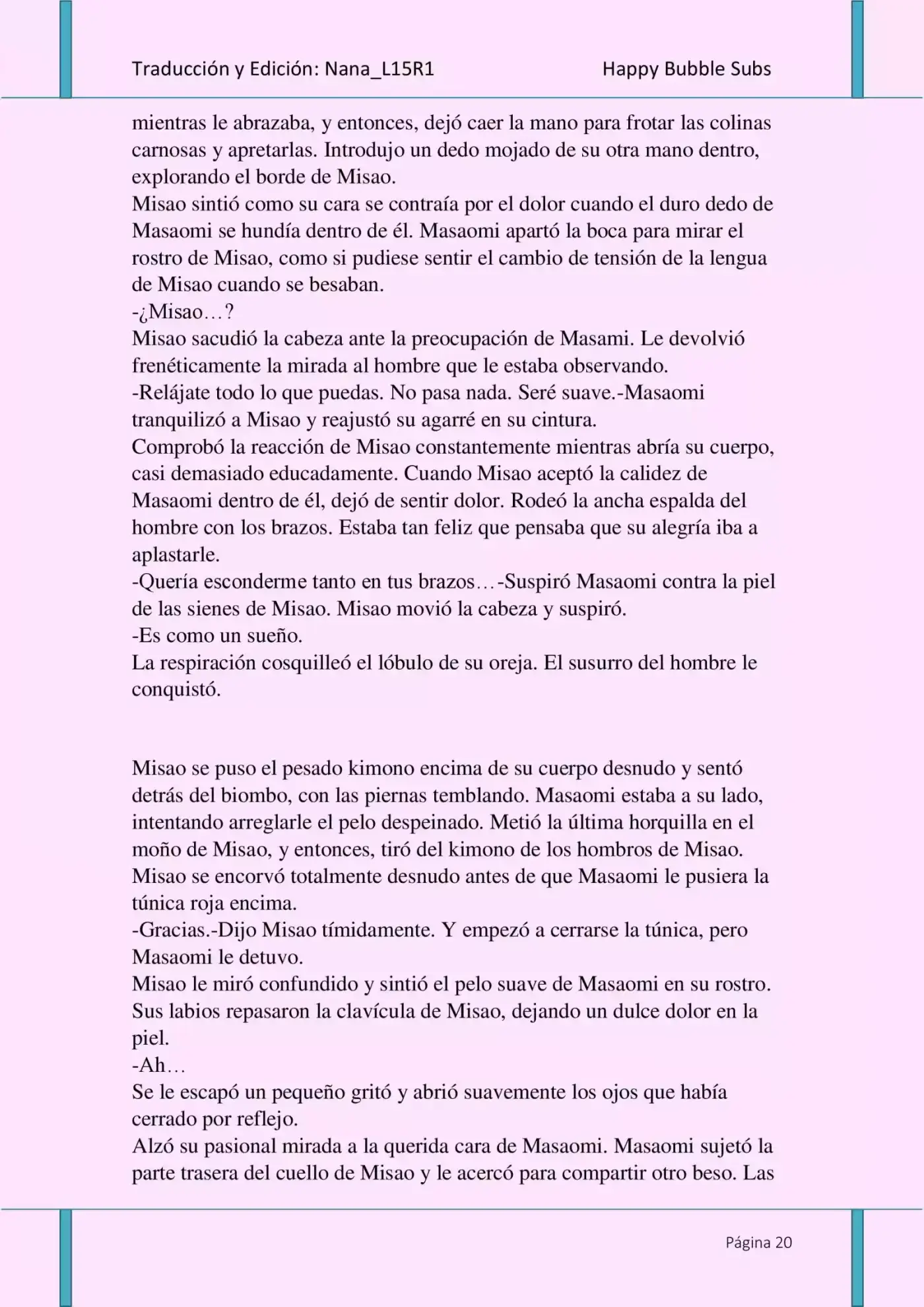 Love Water (Novela) - Capítulo 4 - Página 20 - LectorTMOo