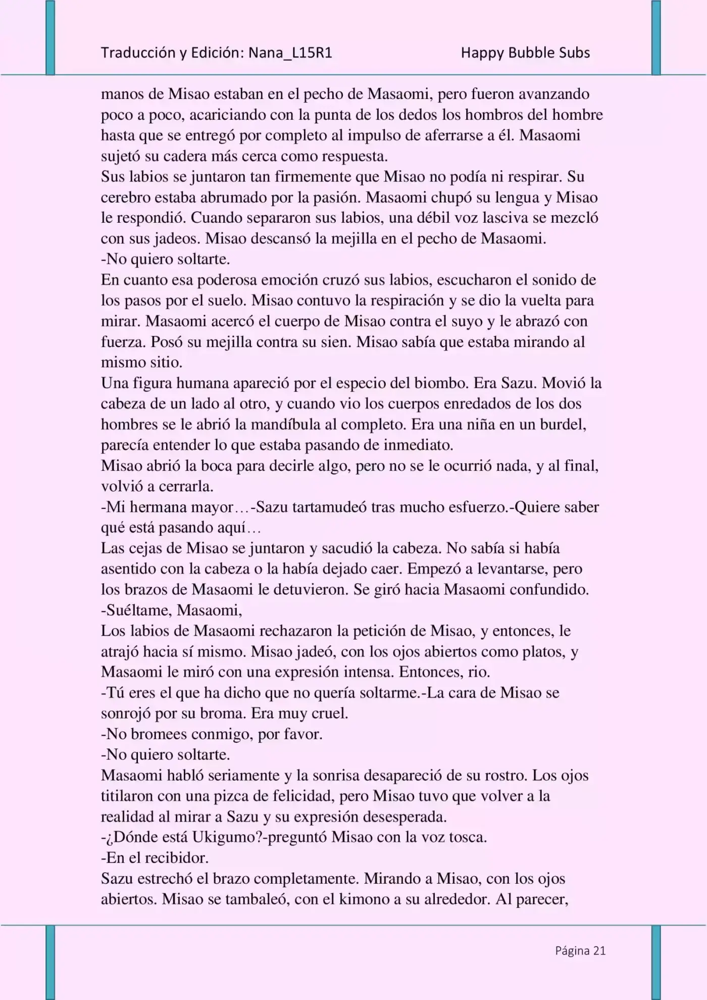 Love Water (Novela) - Capítulo 4 - Página 21 - LectorTMOo