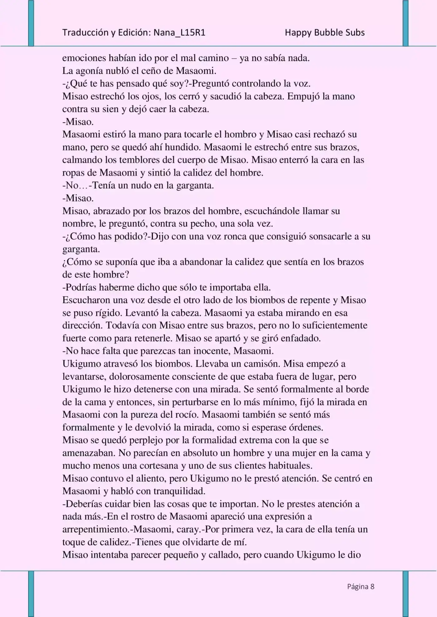 Love Water (Novela) - Capítulo 5 - Página 8 - LectorTMOo