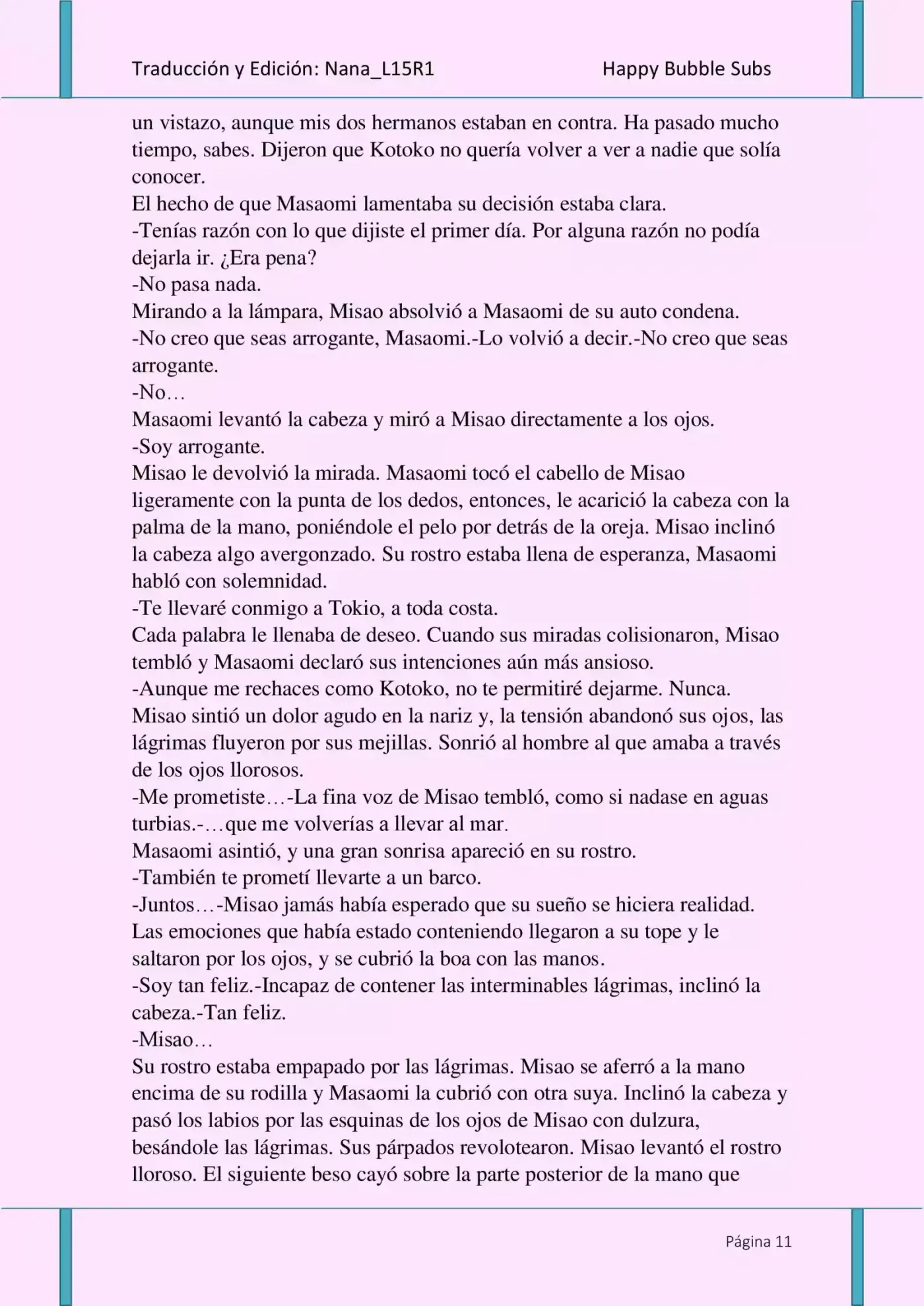 Love Water (Novela) - Capítulo 5 - Página 11 - LectorTMOo