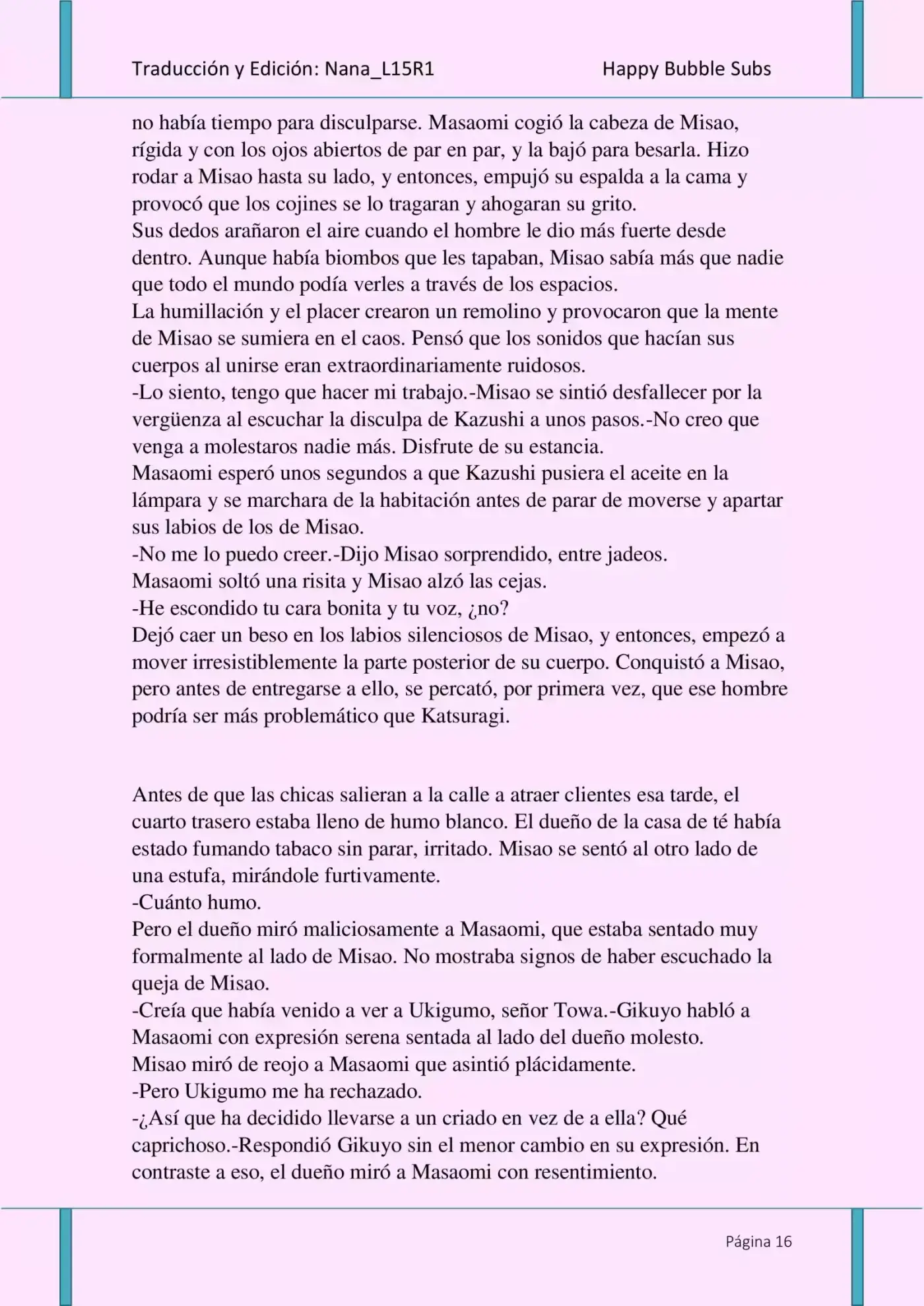 Love Water (Novela) - Capítulo 5 - Página 16 - LectorTMOo