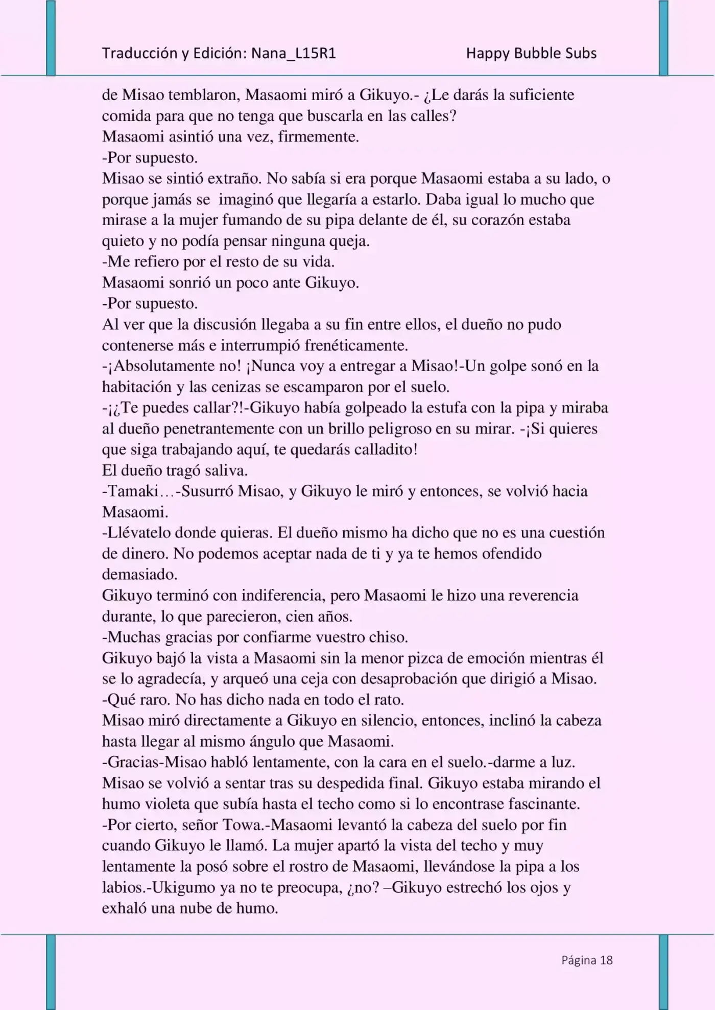 Love Water (Novela) - Capítulo 5 - Página 18 - LectorTMOo