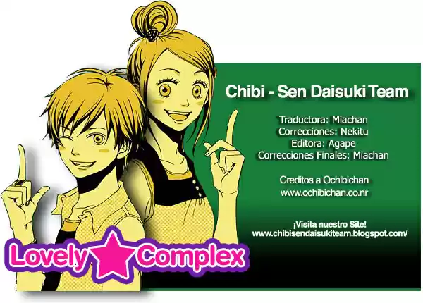 Lovely Complex - Capítulo 65 - Página 1 - LectorTMOo