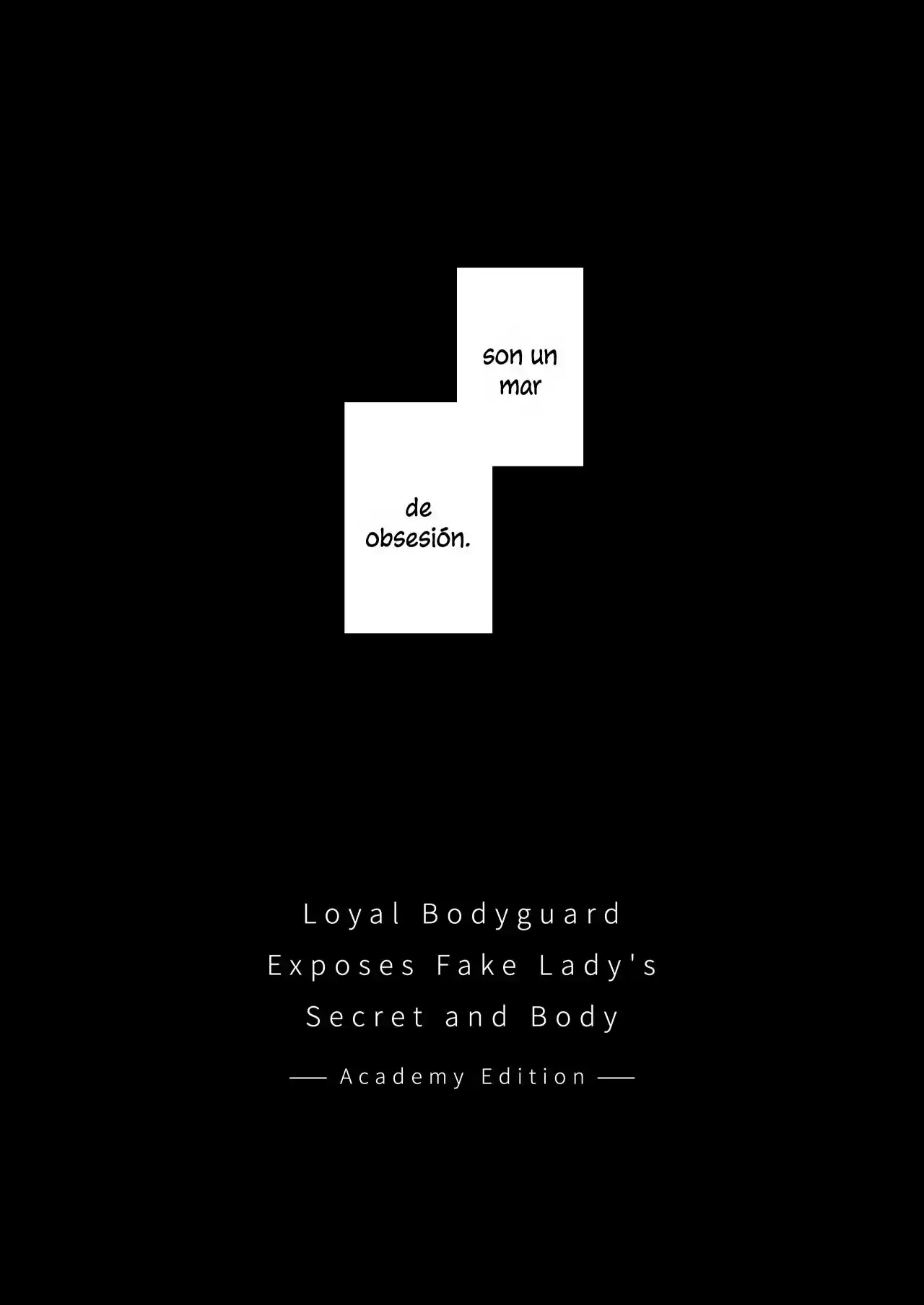 Loyal Bodyguard Exposes Fake Lady's Secret And Body ~Academy Edition~ - Capítulo 1 - Página 15 - LectorTMOo