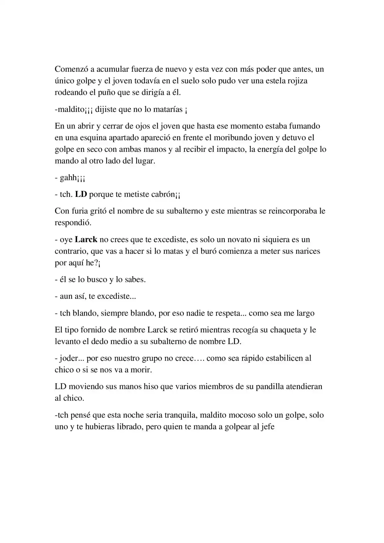 Luchador Legendario (Novela) - Capítulo 2 - Página 5 - LectorTMOo