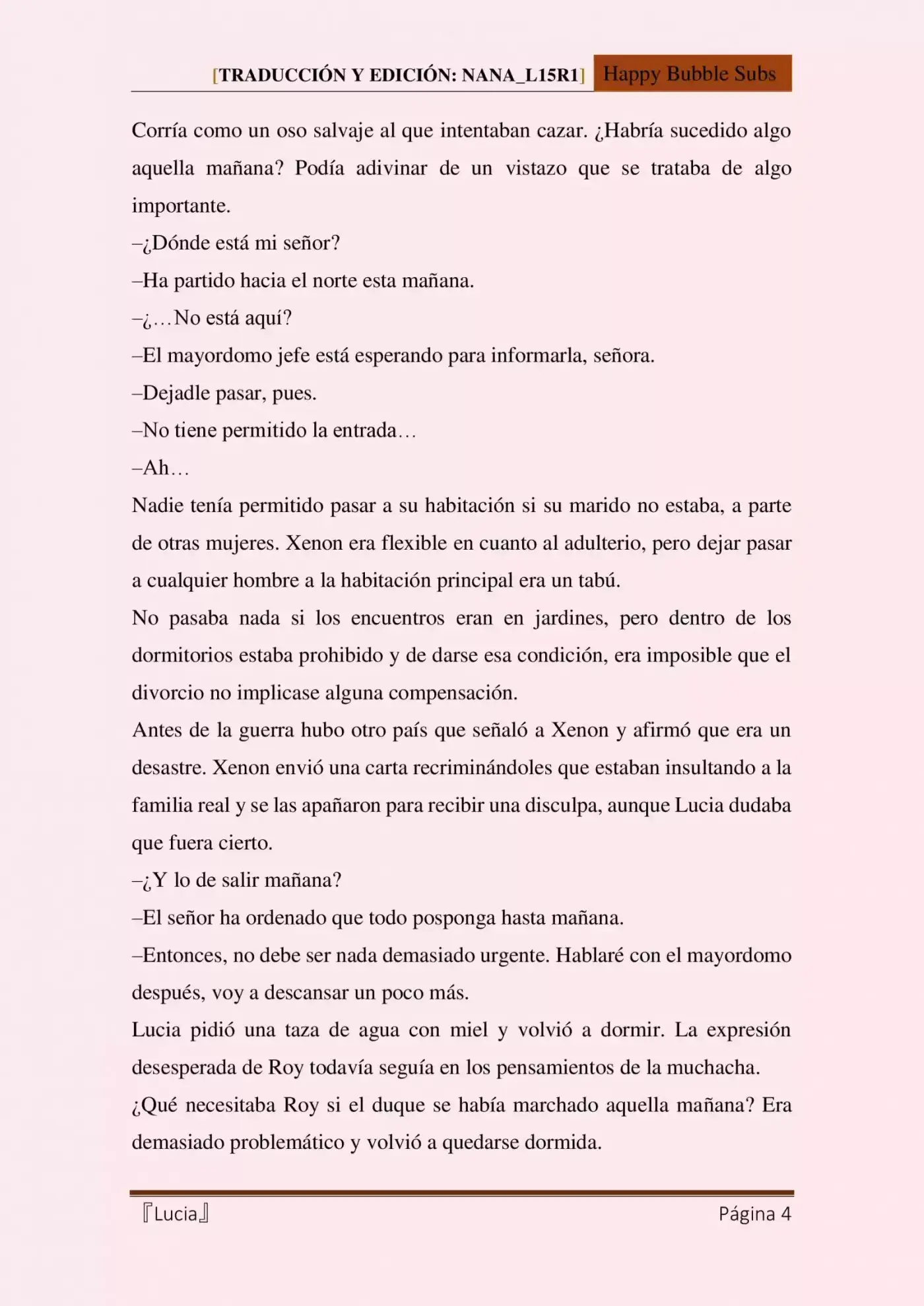 Lucia (Novela) - Capítulo 10 - Página 4 - LectorTMOo