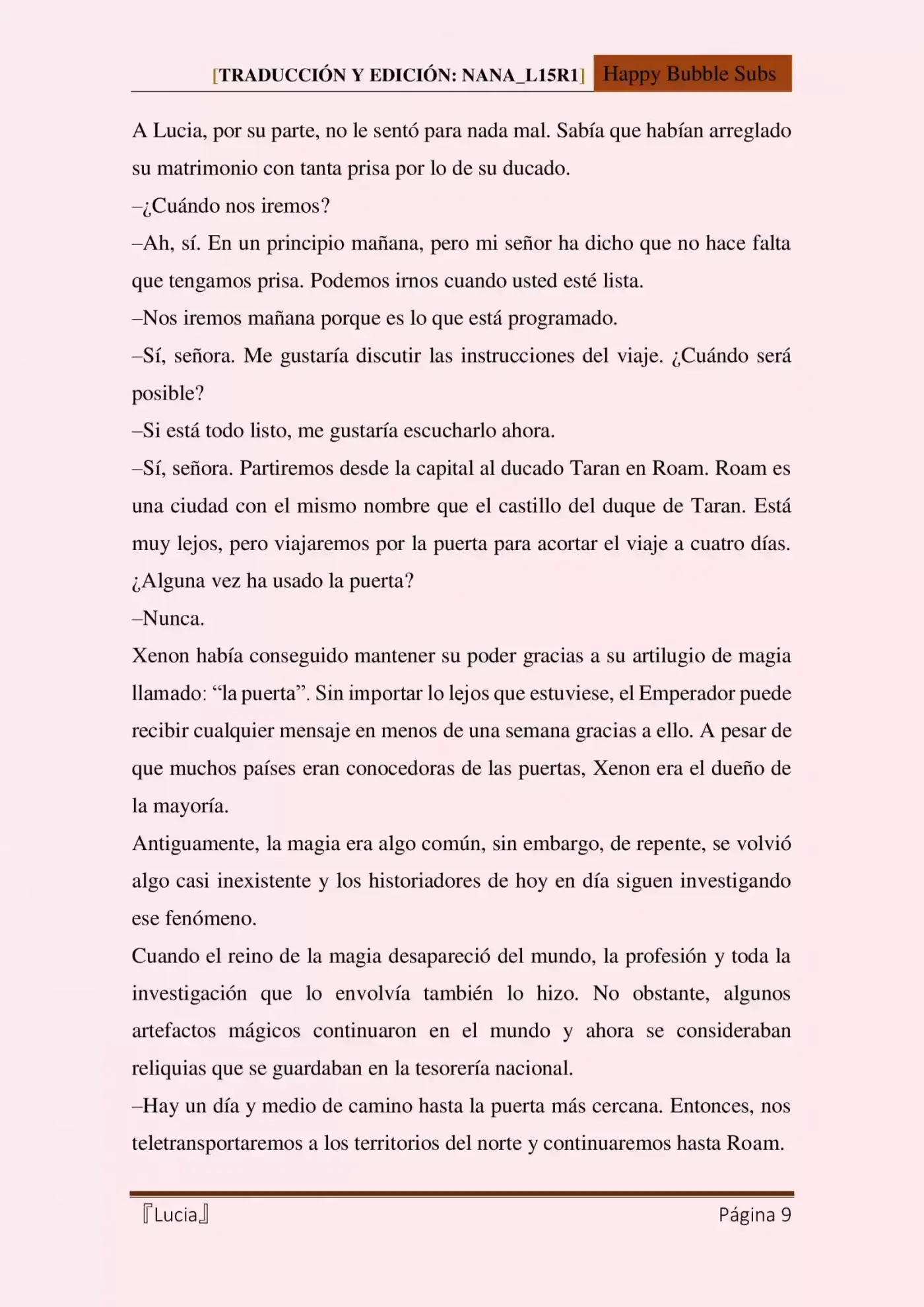 Lucia (Novela) - Capítulo 10 - Página 9 - LectorTMOo