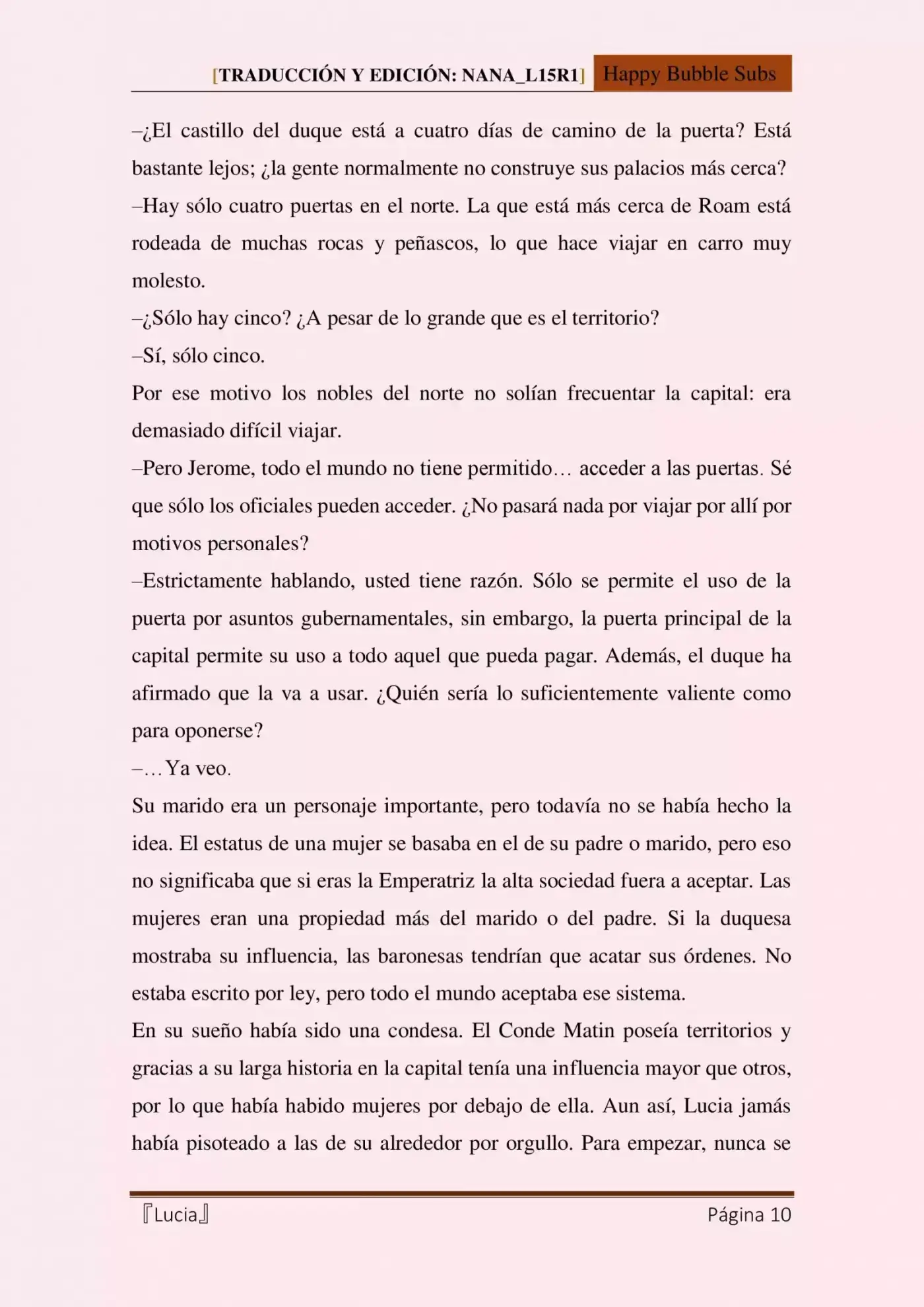 Lucia (Novela) - Capítulo 10 - Página 10 - LectorTMOo