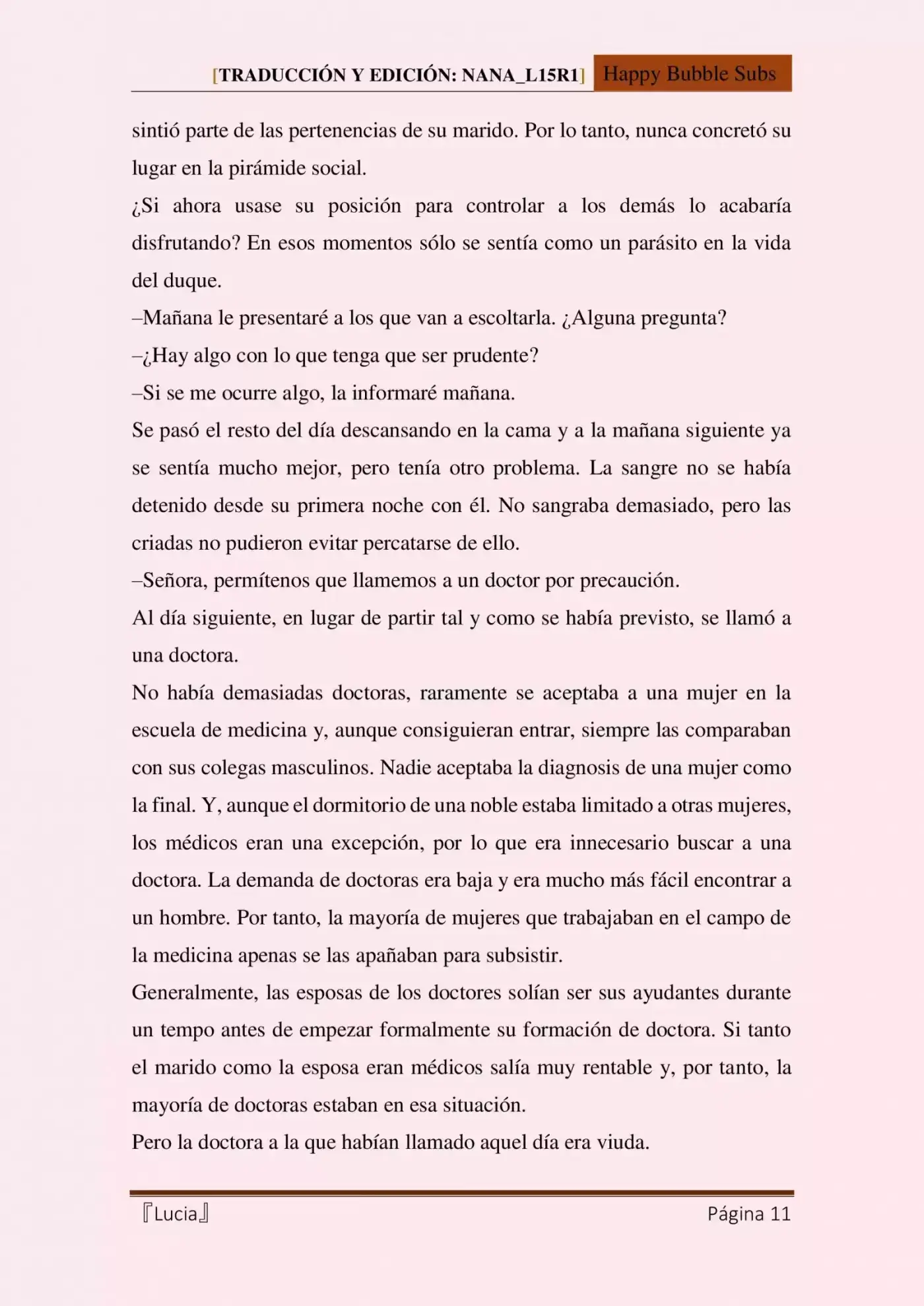 Lucia (Novela) - Capítulo 10 - Página 11 - LectorTMOo