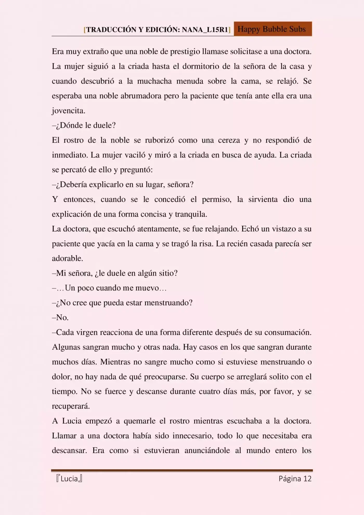 Lucia (Novela) - Capítulo 10 - Página 12 - LectorTMOo