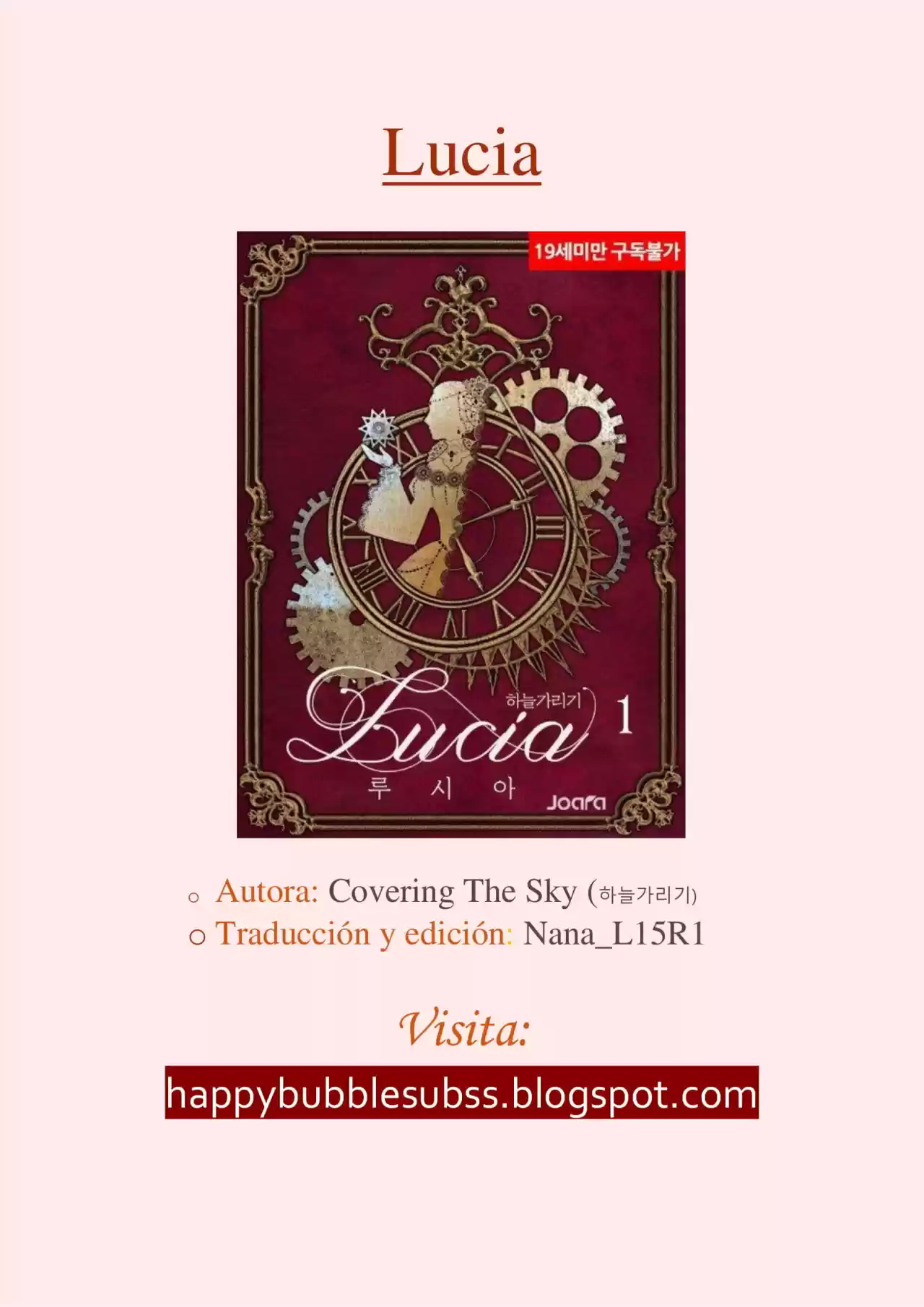 Lucia (Novela) - Capítulo 102 - Página 1 - LectorTMOo