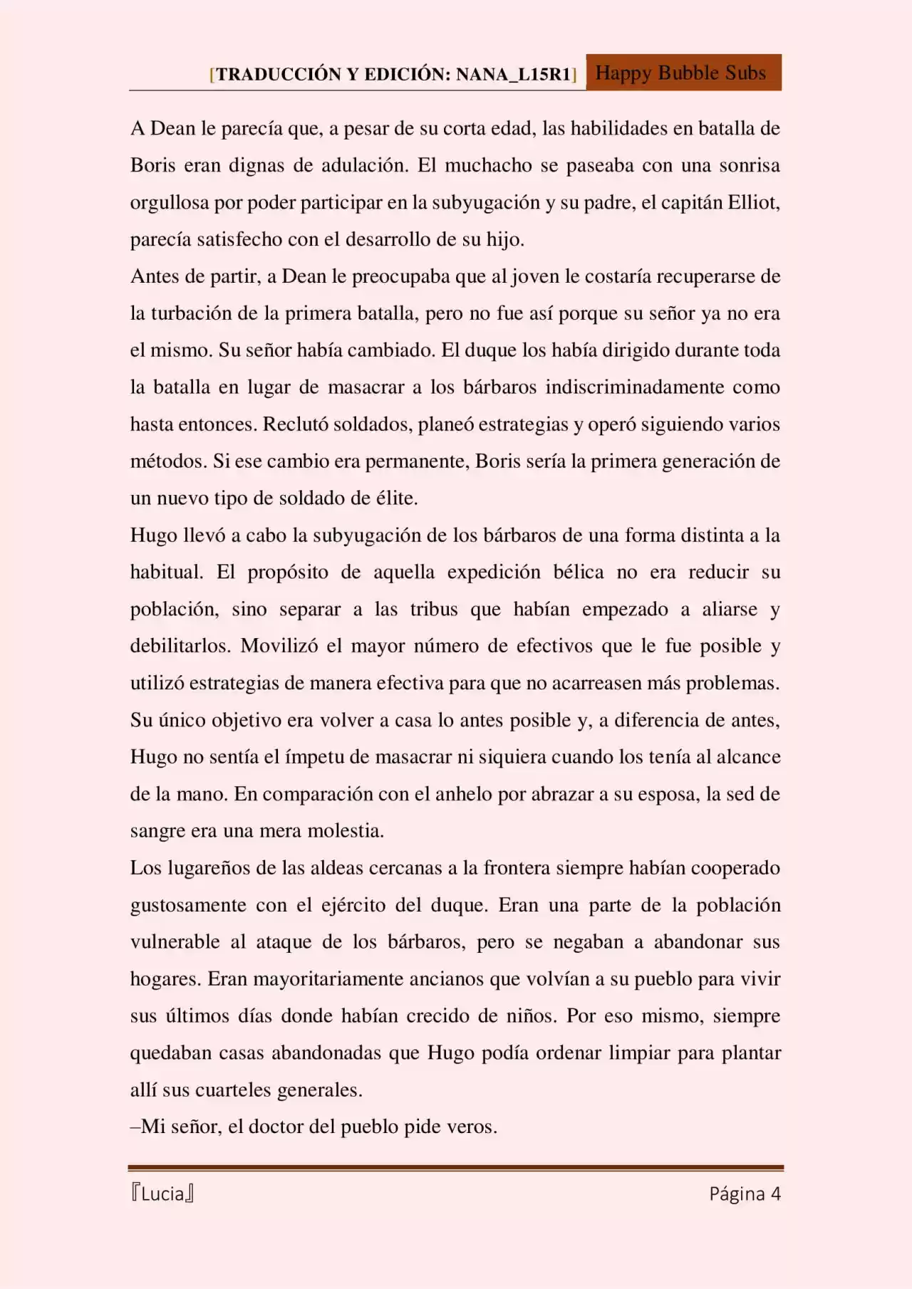 Lucia (Novela) - Capítulo 102 - Página 4 - LectorTMOo