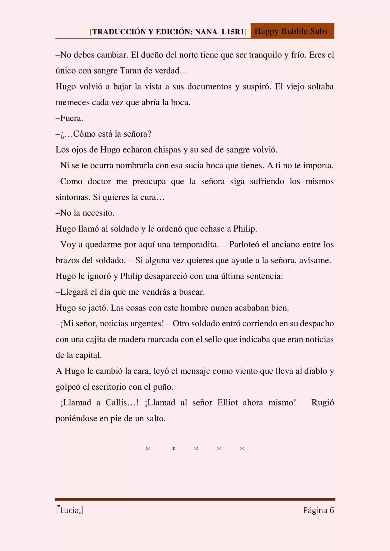 Lucia (Novela) - Capítulo 102 - Página 6 - LectorTMOo