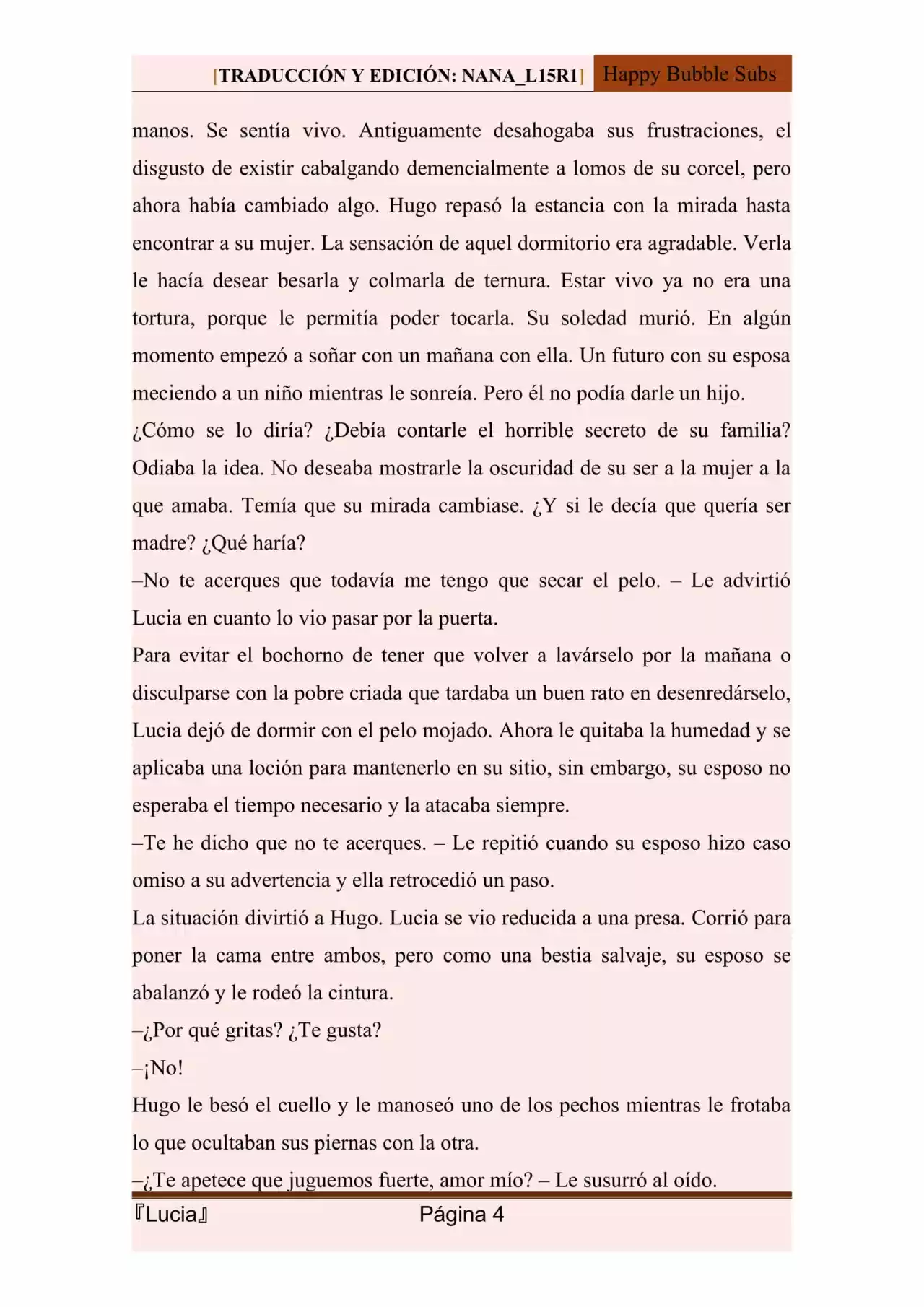 Lucia (Novela) - Capítulo 107 - Página 4 - LectorTMOo