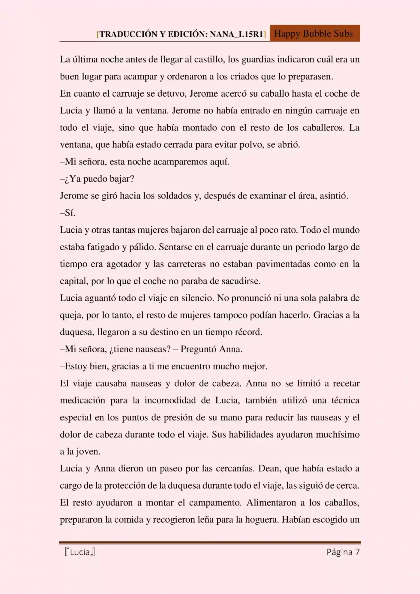 Lucia (Novela) - Capítulo 11 - Página 7 - LectorTMOo