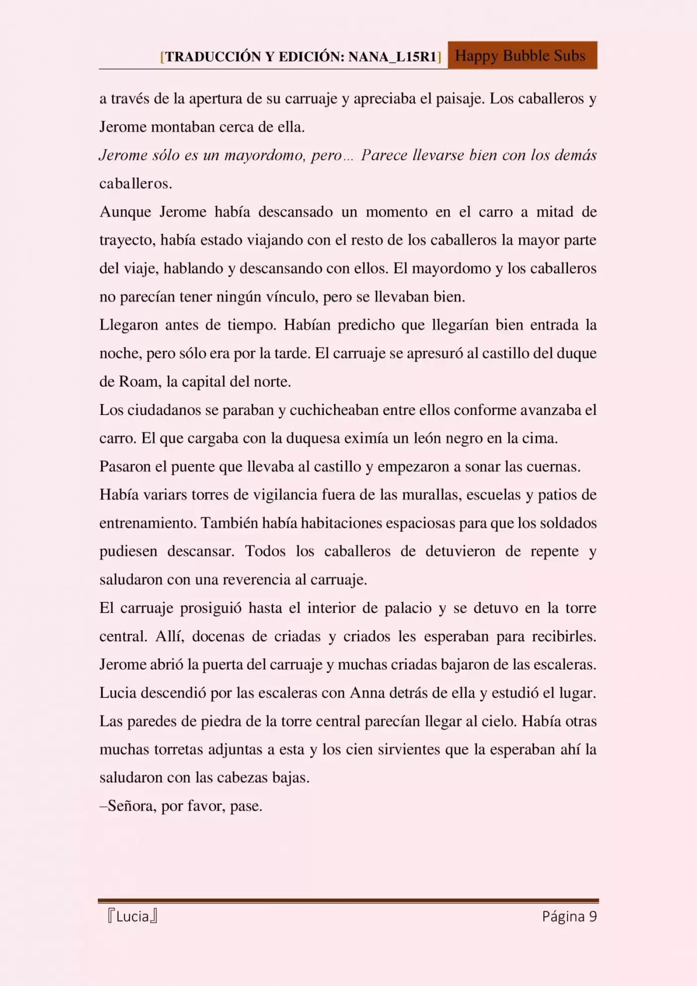Lucia (Novela) - Capítulo 11 - Página 9 - LectorTMOo