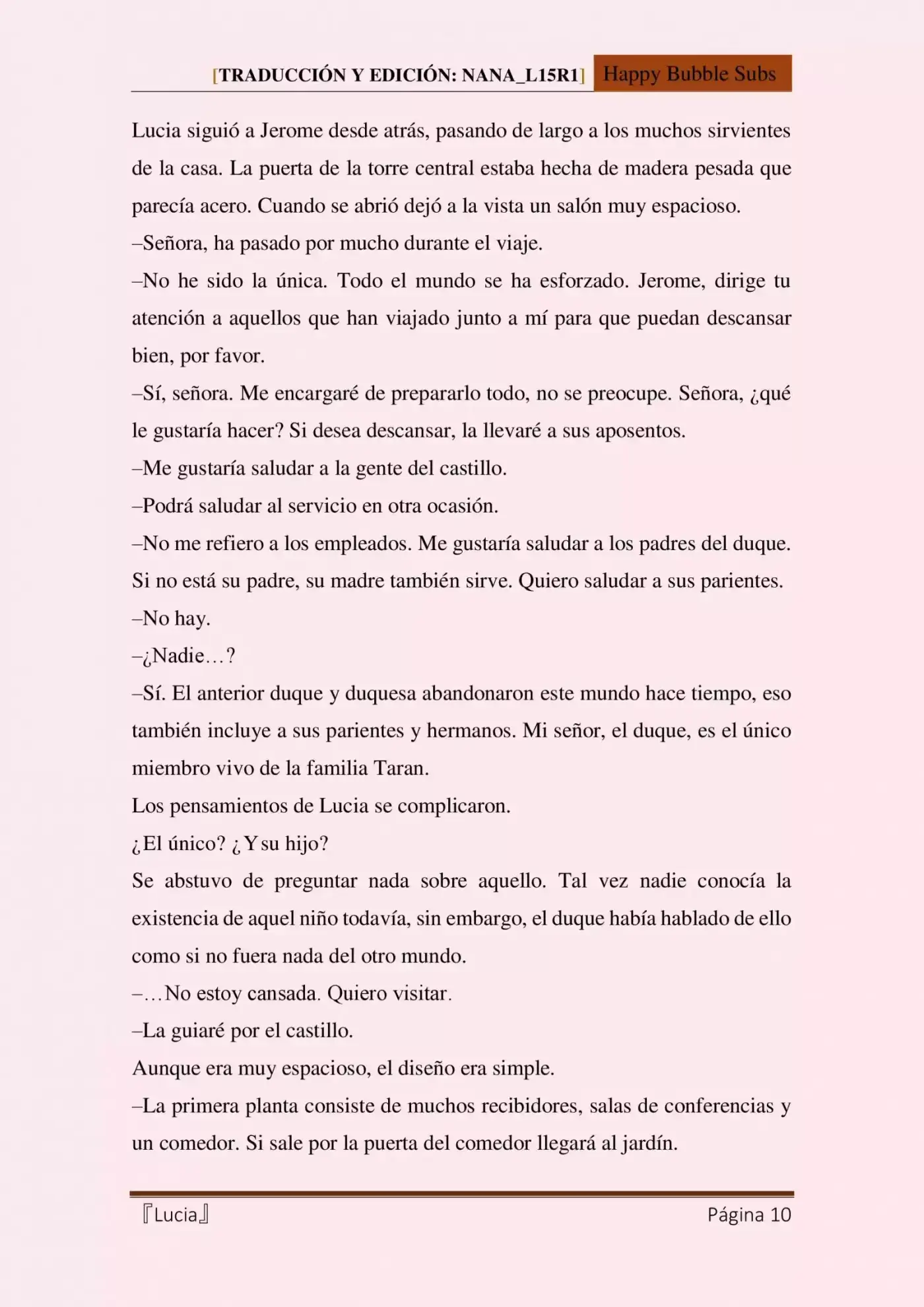 Lucia (Novela) - Capítulo 11 - Página 10 - LectorTMOo