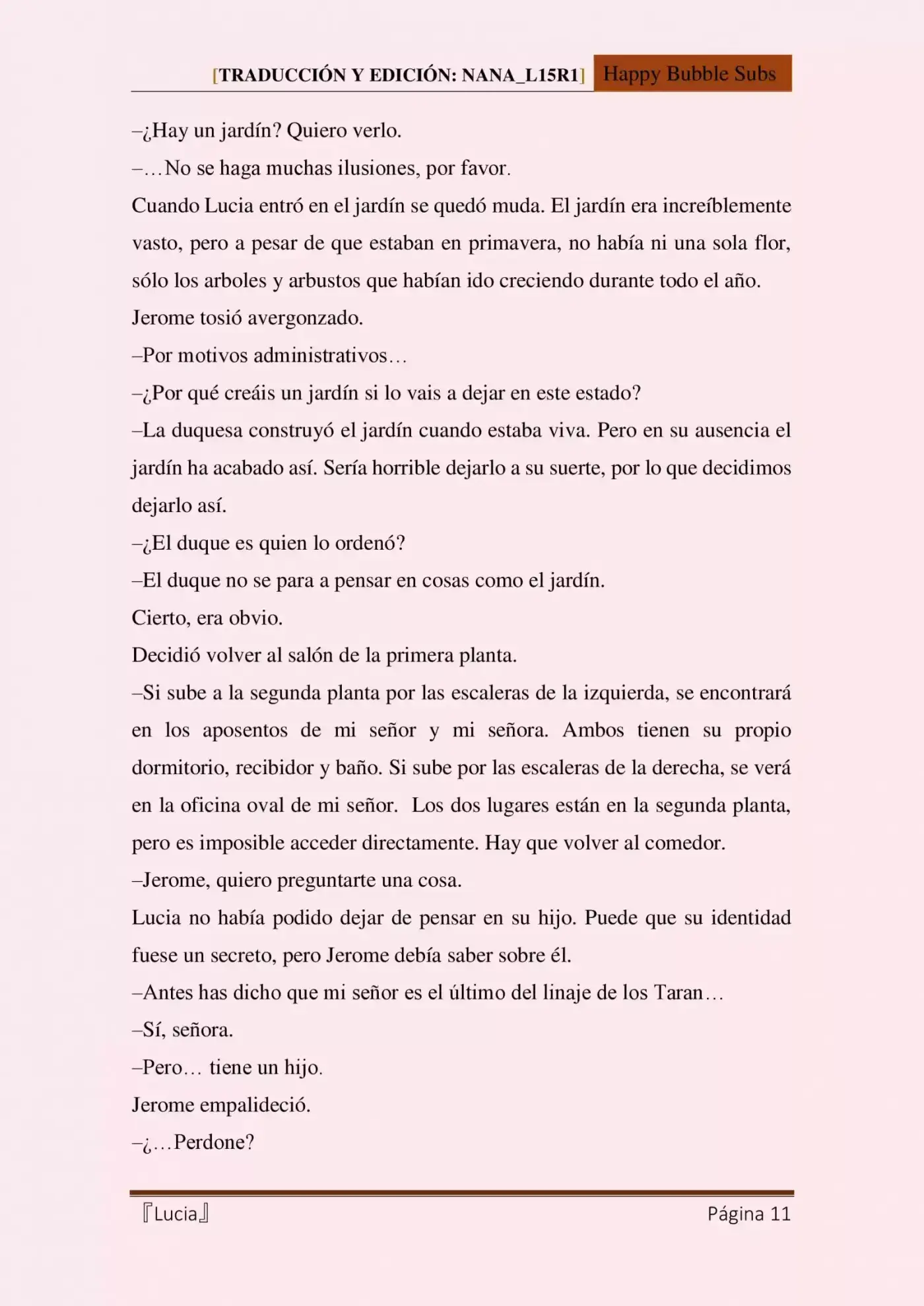Lucia (Novela) - Capítulo 11 - Página 11 - LectorTMOo