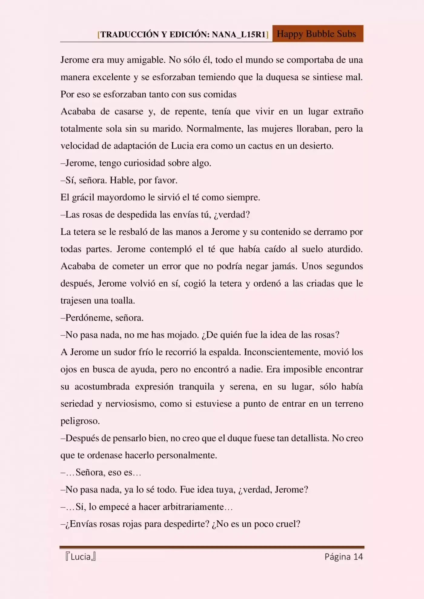 Lucia (Novela) - Capítulo 11 - Página 14 - LectorTMOo