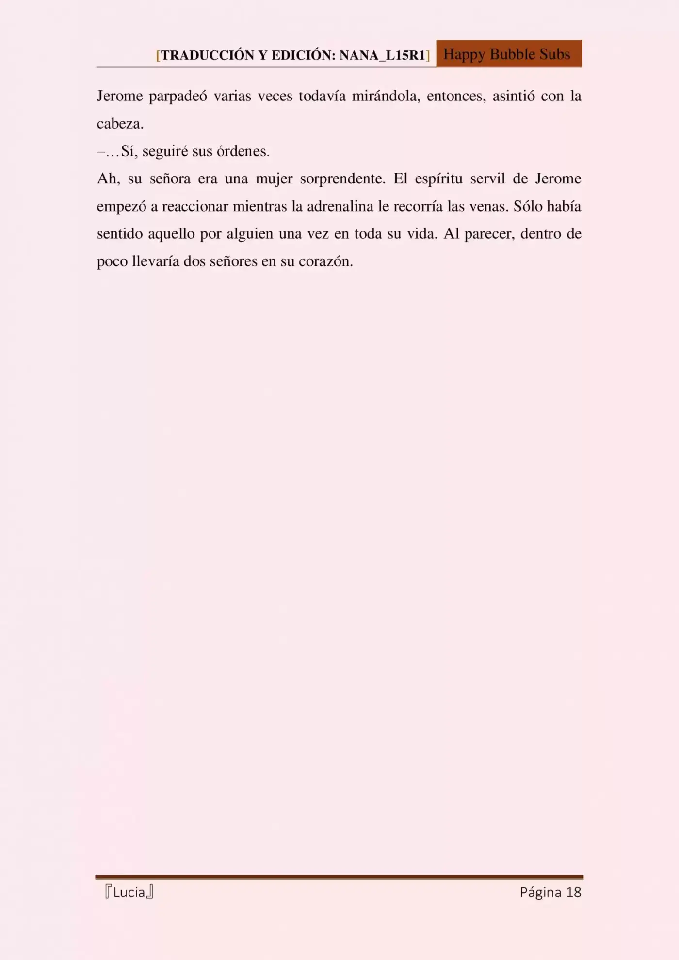 Lucia (Novela) - Capítulo 11 - Página 18 - LectorTMOo