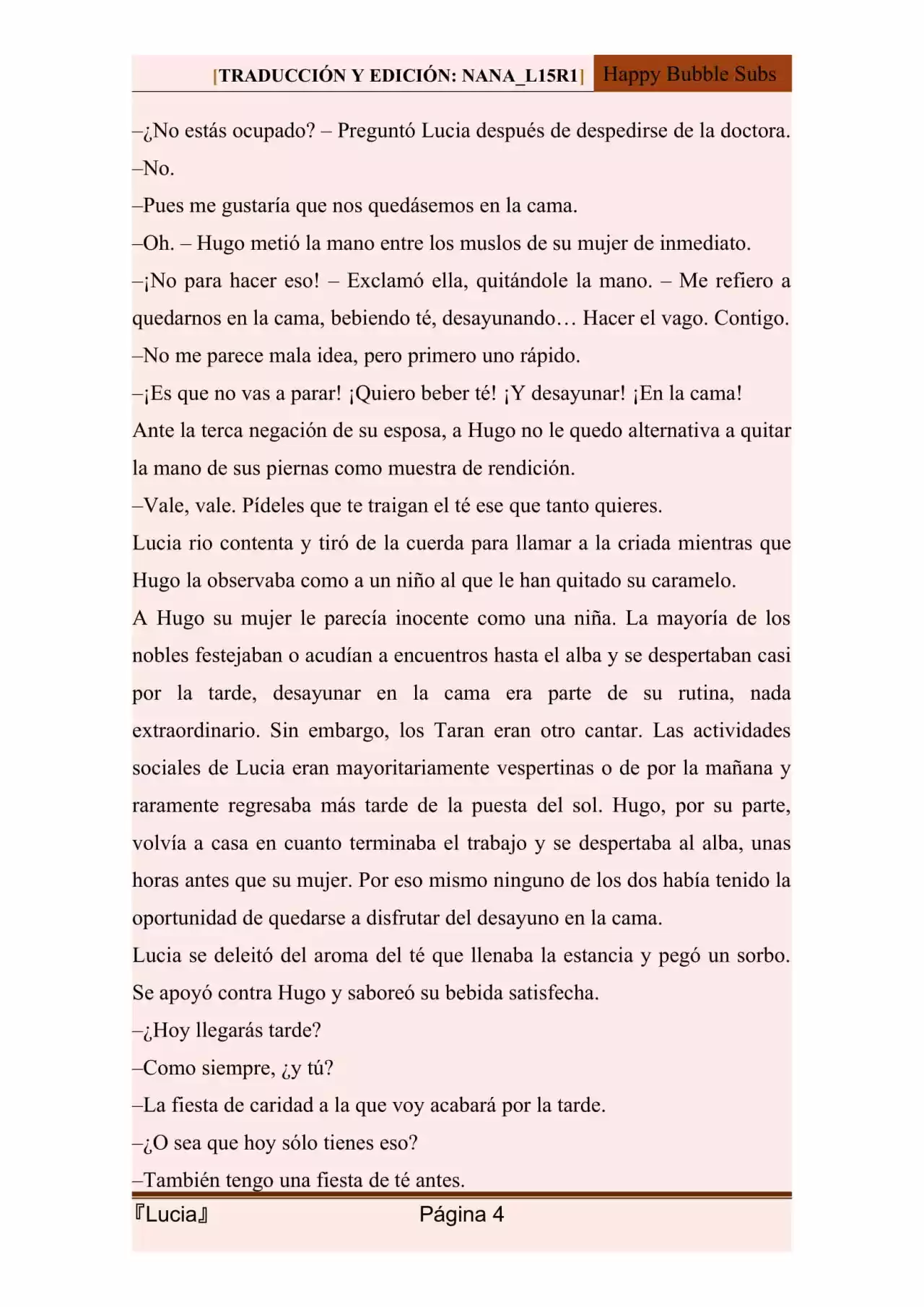 Lucia (Novela) - Capítulo 110 - Página 4 - LectorTMOo
