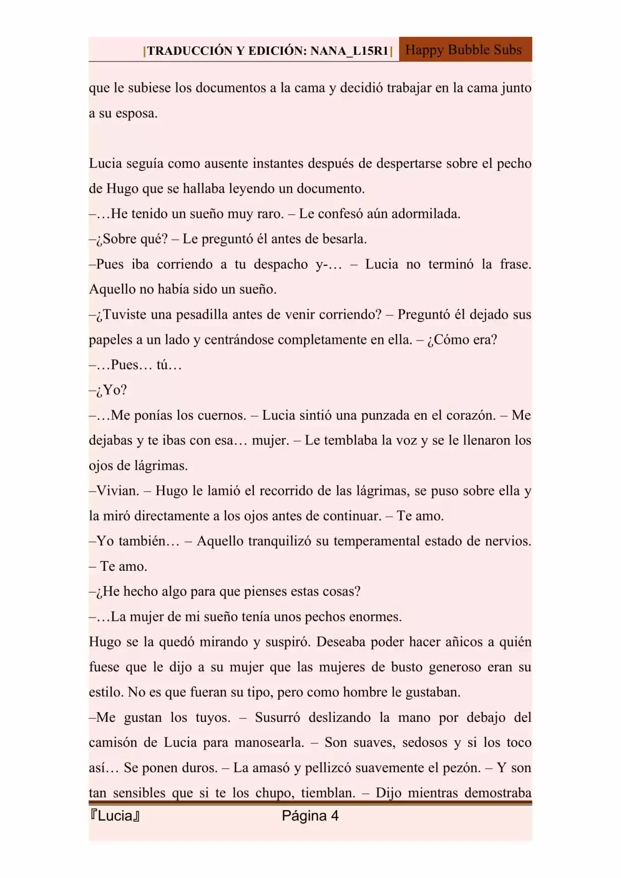 Lucia (Novela) - Capítulo 111 - Página 4 - LectorTMOo