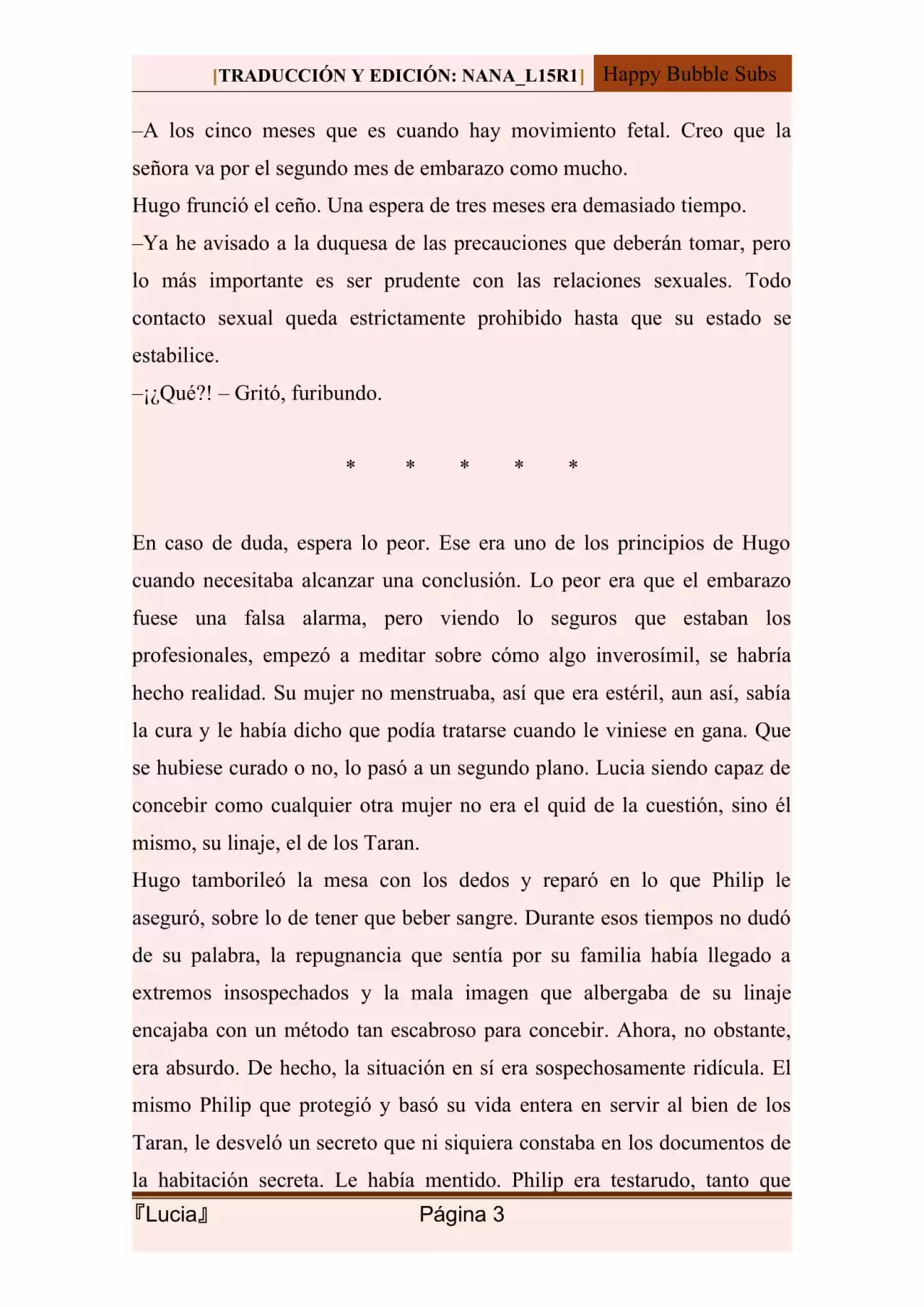 Lucia (Novela) - Capítulo 113 - Página 3 - LectorTMOo