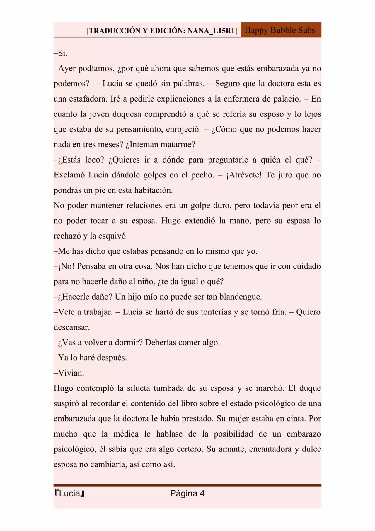 Lucia (Novela) - Capítulo 114 - Página 4 - LectorTMOo