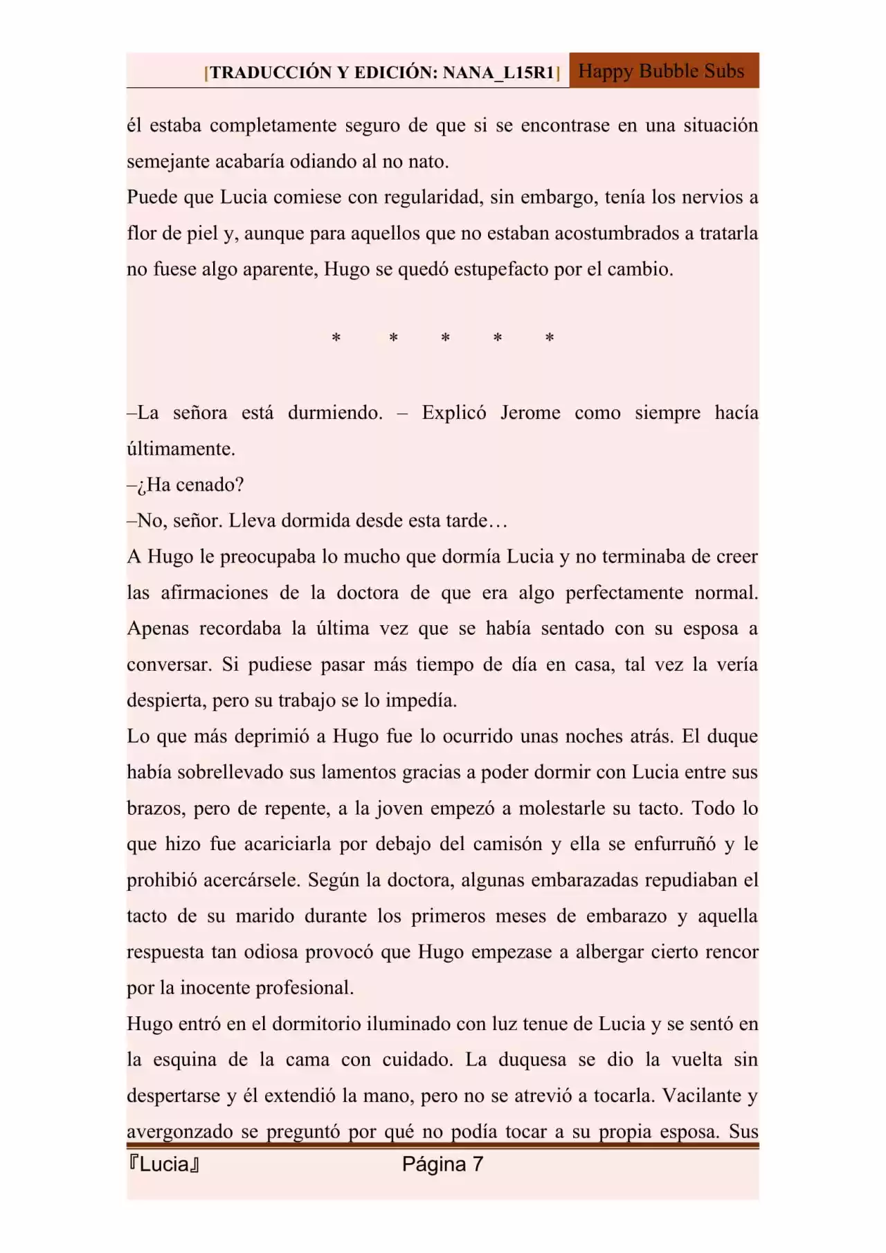 Lucia (Novela) - Capítulo 114 - Página 7 - LectorTMOo