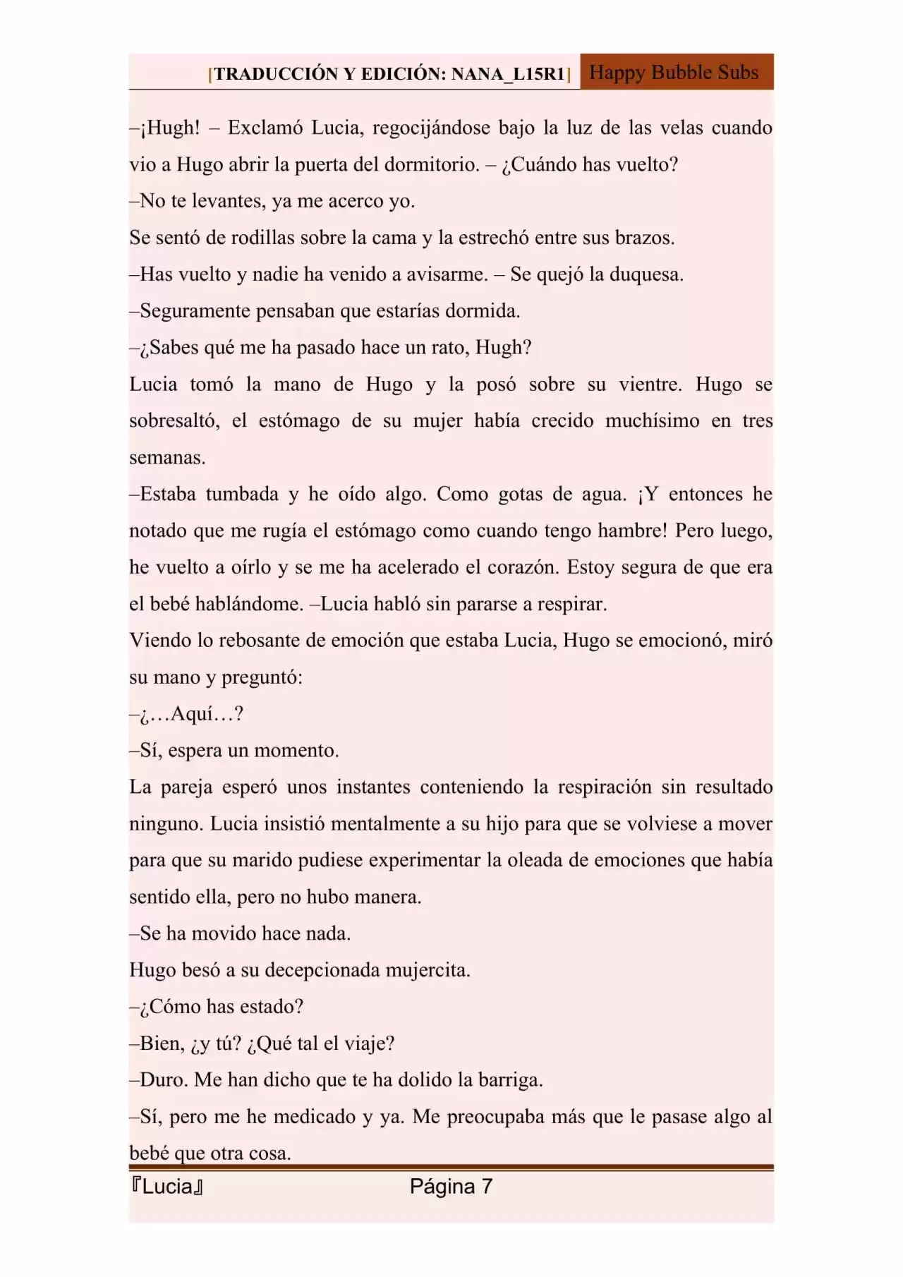 Lucia (Novela) - Capítulo 116 - Página 7 - LectorTMOo